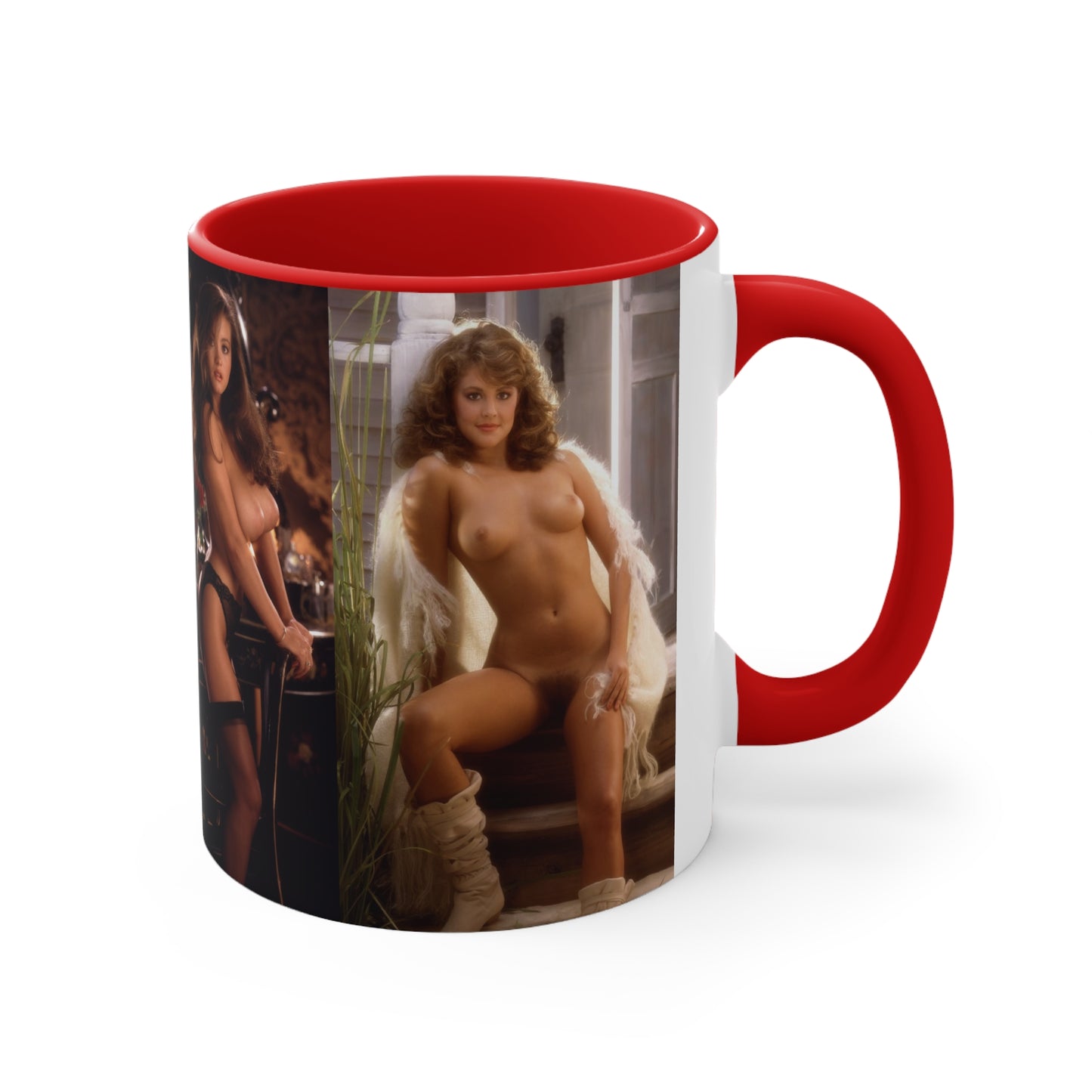 Accent Coffee Mug, 11oz Playboy Playmates 1983 January - April