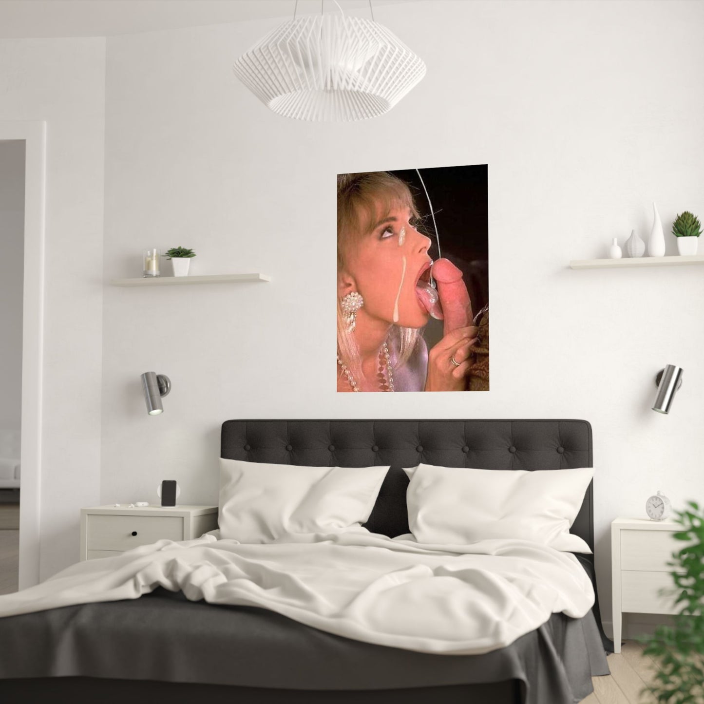 Satin Posters (210gsm) Retro Facial Porn Scene