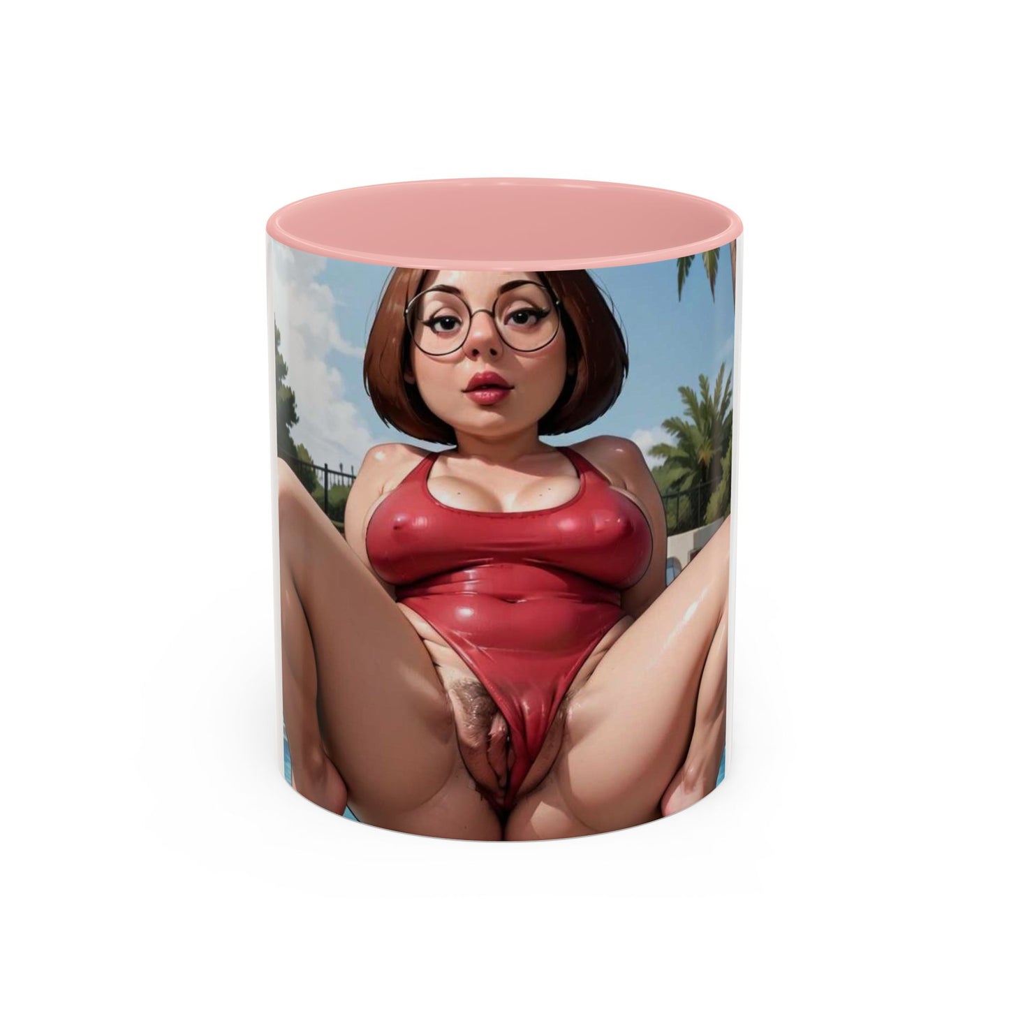 Accent Coffee Mug (11, 15oz) Meg Griffin Nude