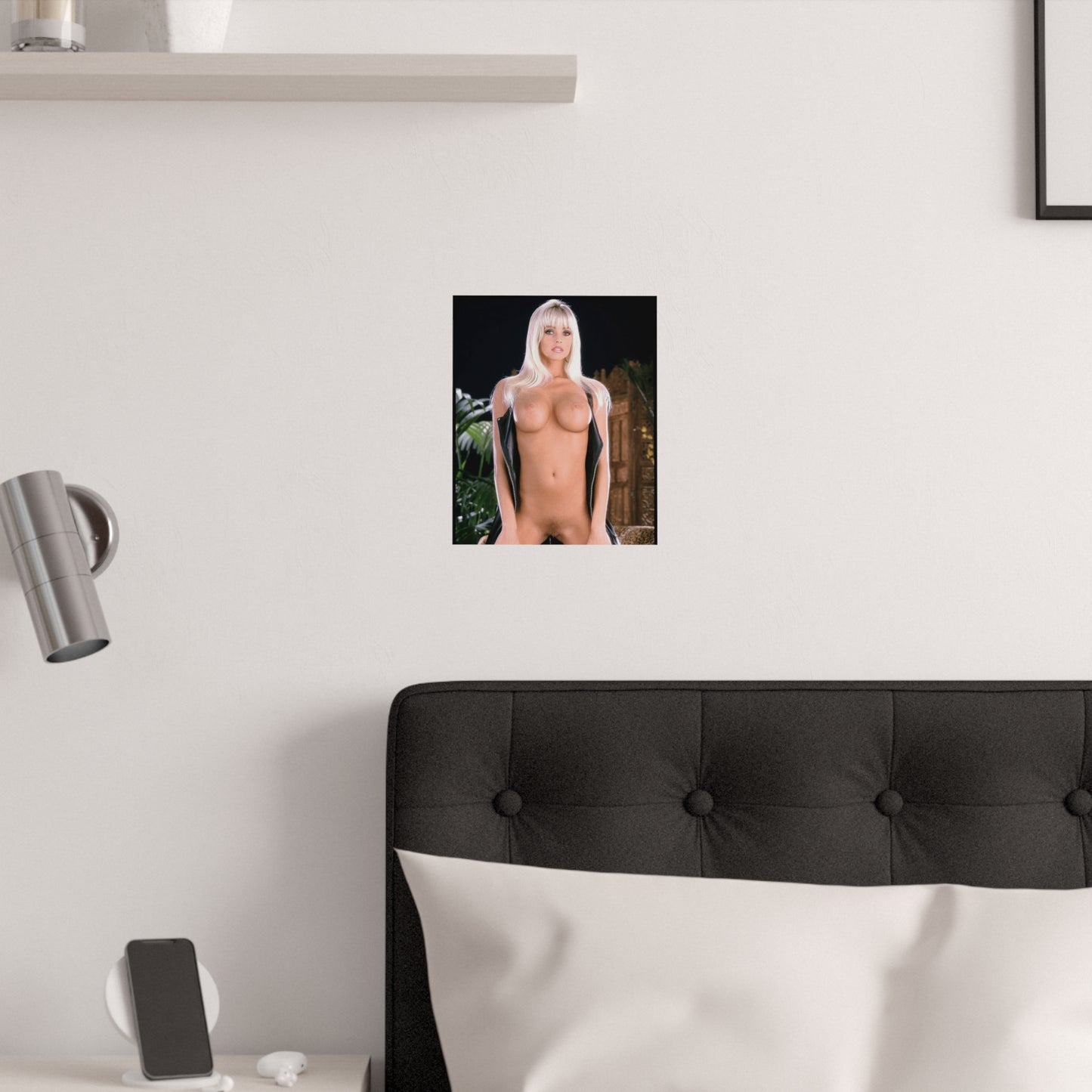 Satin Posters (210gsm) Retro Pornstar Elizabeth Ann Hilden Nude