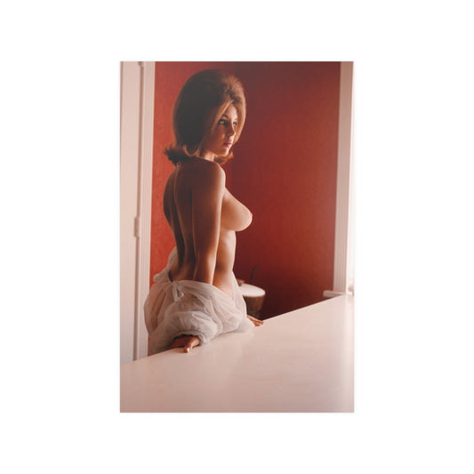 Satin Posters (210gsm) Playmate 1961 Christa Speck Nude #2