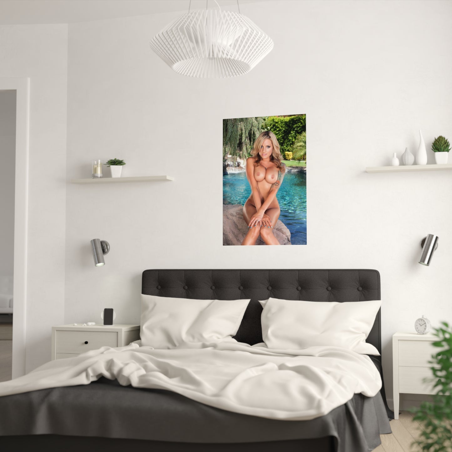 Satin Posters (210gsm) Pornstar Teagan Presley Nude
