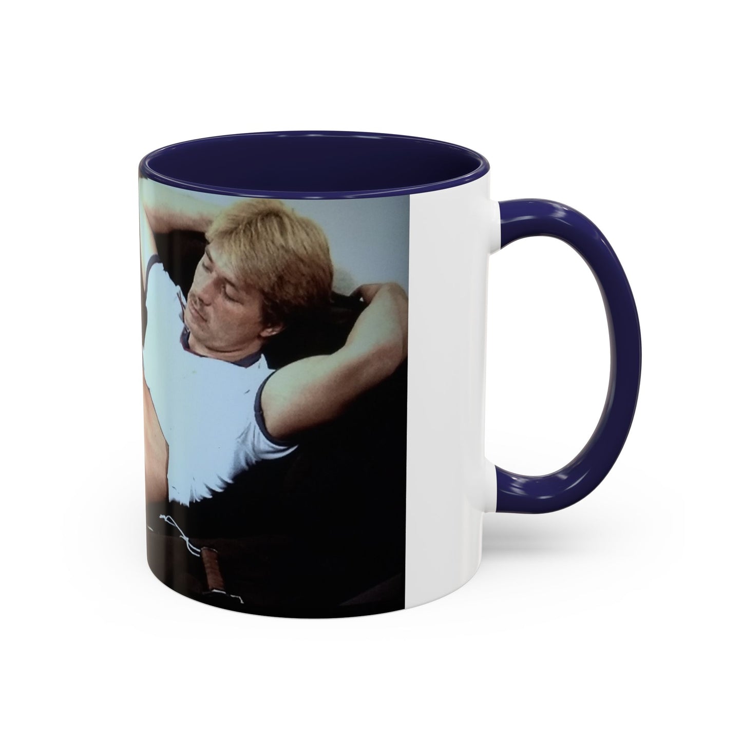 Accent Coffee Mug (11, 15oz) Traci Lords Retro Porn Star Nude Naked