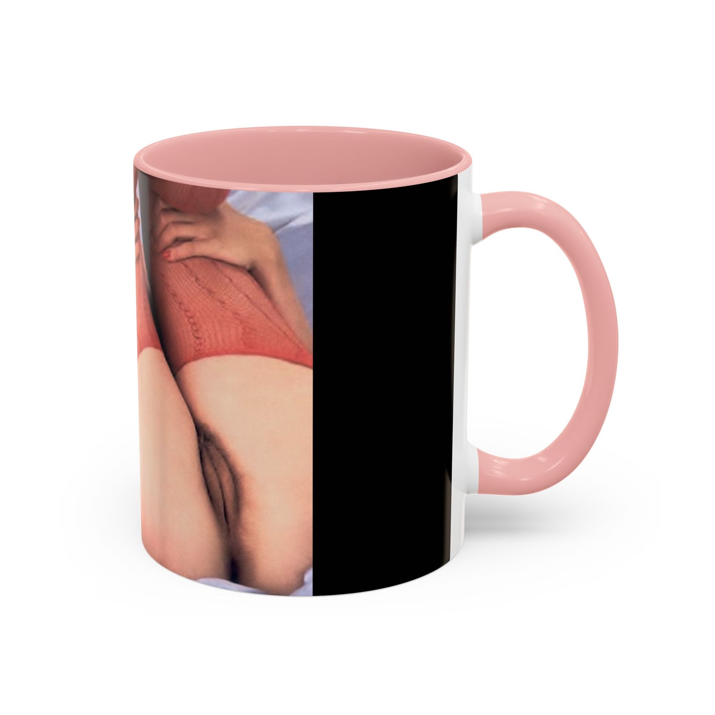 Accent Coffee Mug (11, 15oz) Traci Lords Naked Nude Retro