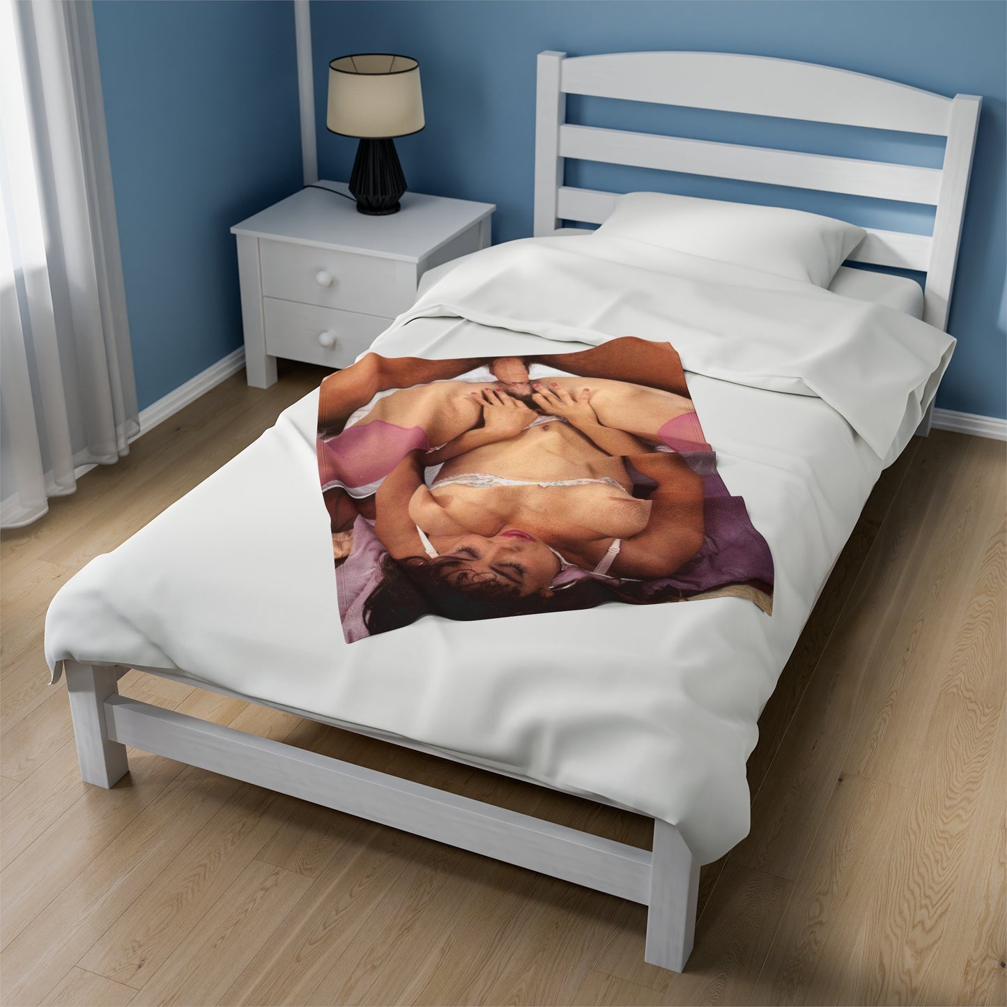 Velveteen Plush Blanket Christy Canyon