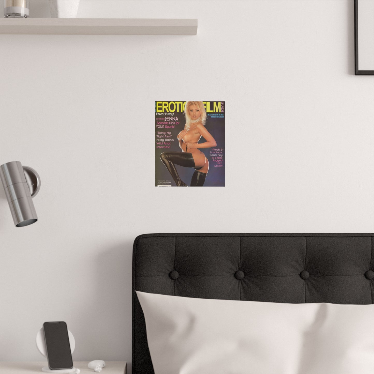 Satin Posters (210gsm) Jenna Jameson Magazine Cover