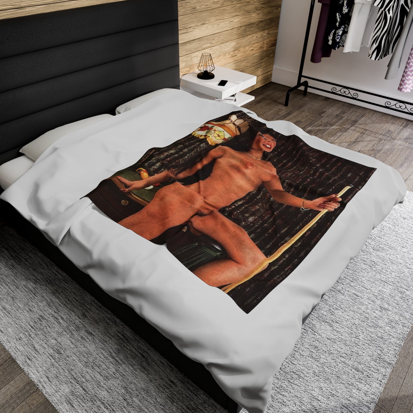 Velveteen Plush Blanket Porn Star Hyapatia Lee Nude