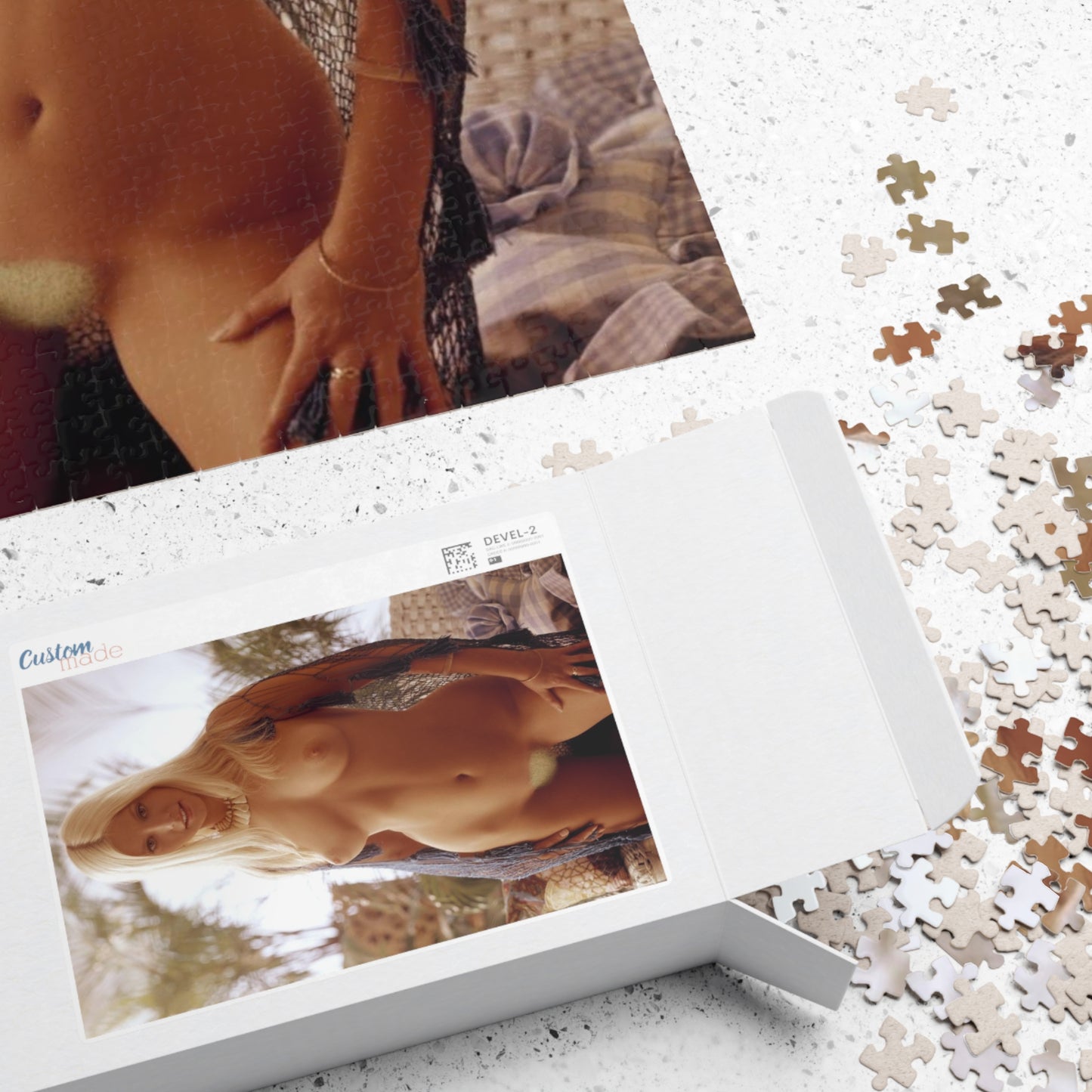 Puzzle (110, 252, 500, 1014-piece) Playboy Playmate May 1973 Anulka Dziubinska