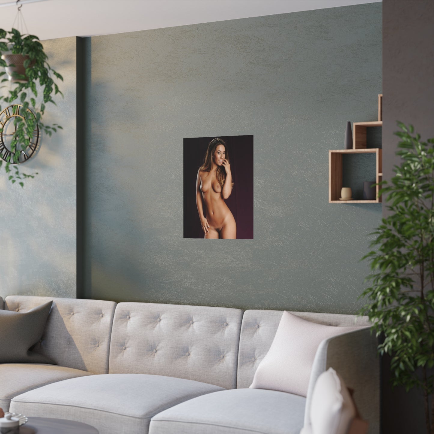 Satin Posters (210gsm) Eva Lovia Nude 4