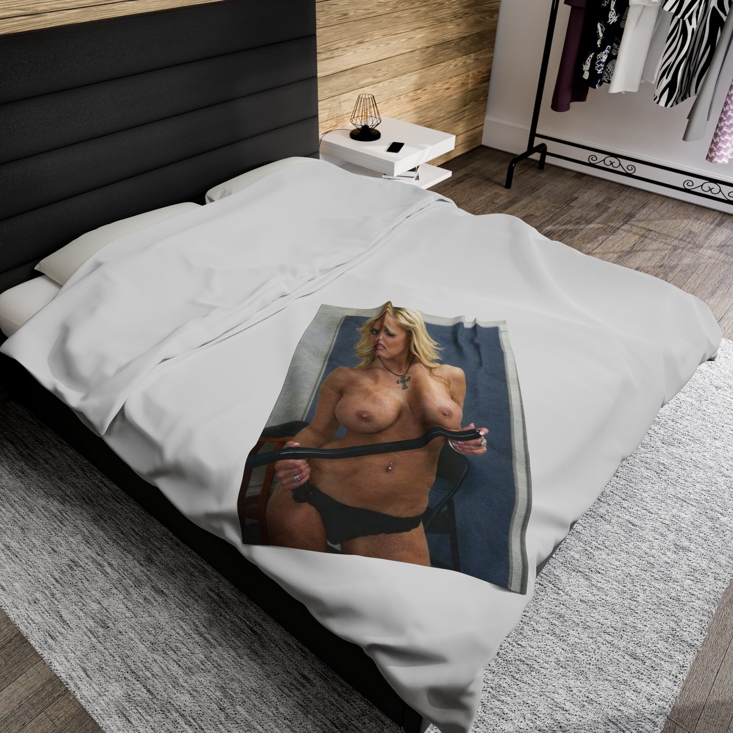 Velveteen Plush Blanket Pornstar Shyla Stylez Nude