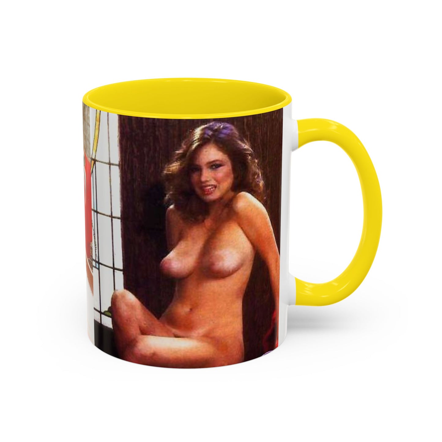 Accent Coffee Mug (11, 15oz) Traci Lords Nude