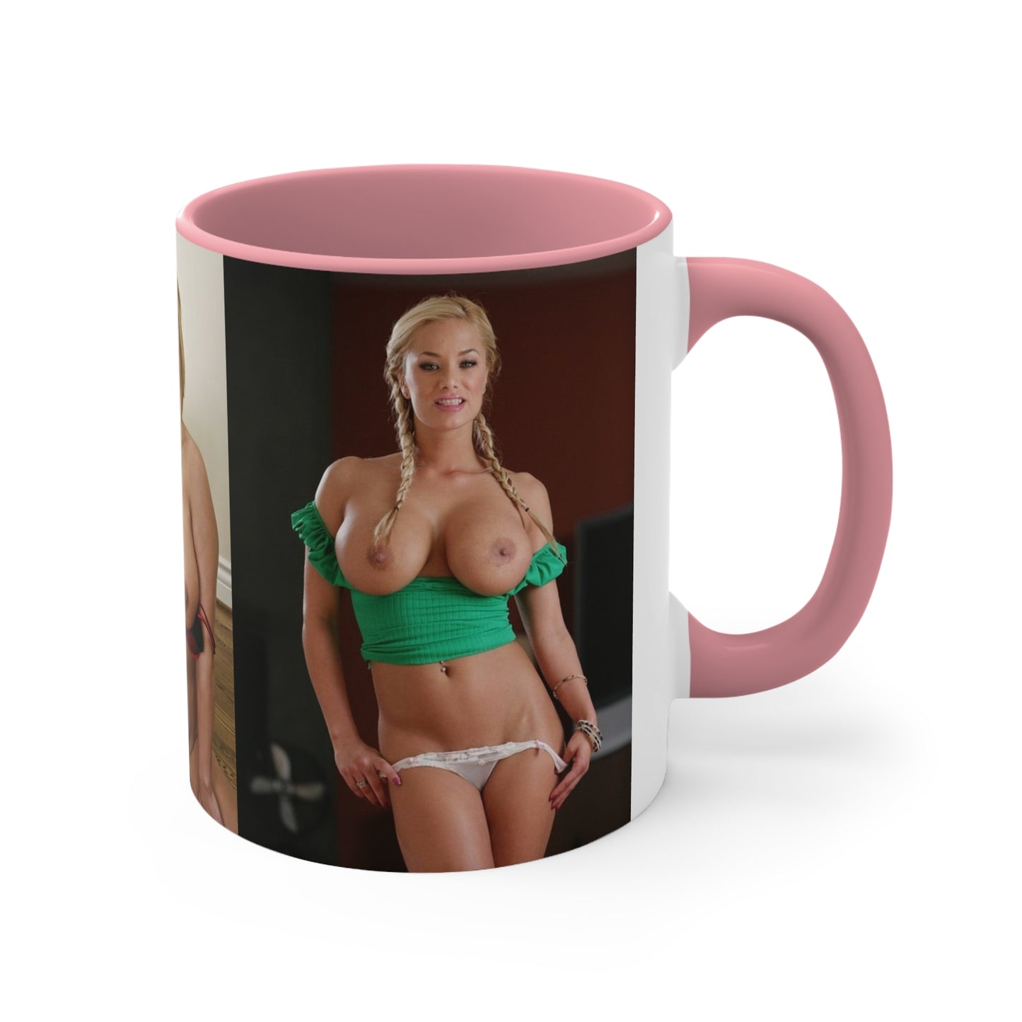 Accent Coffee Mug, 11oz Adult Star Shyla Stylez Nude