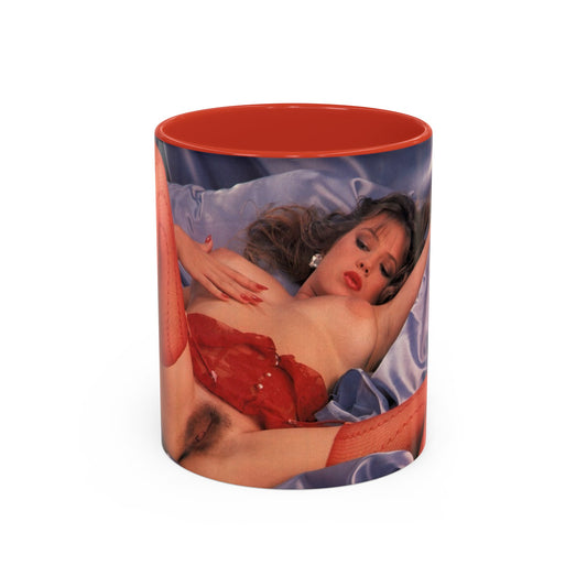 Accent Coffee Mug (11, 15oz) Traci Lords Sexy Naked Nude Fucking Sex