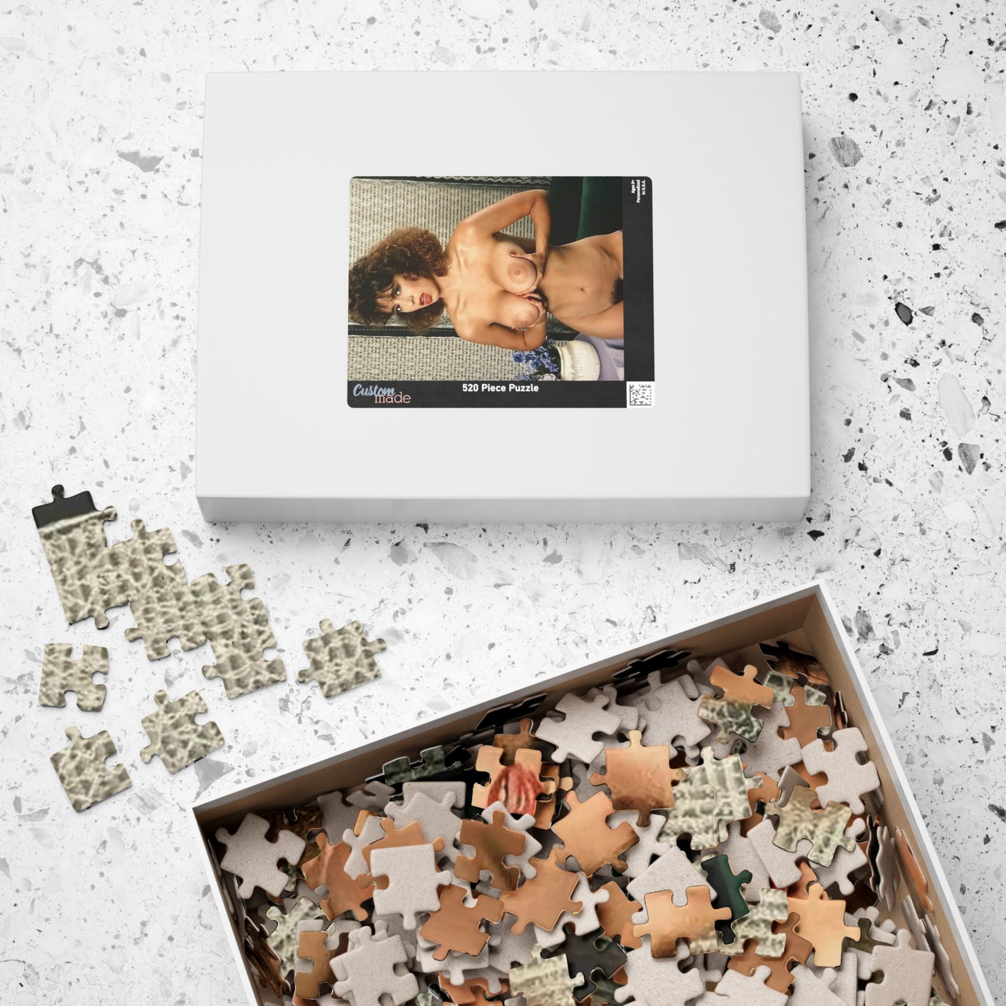 Puzzle (110, 252, 520, 1014-piece) Retro Adult Star Christy Canyon Nude