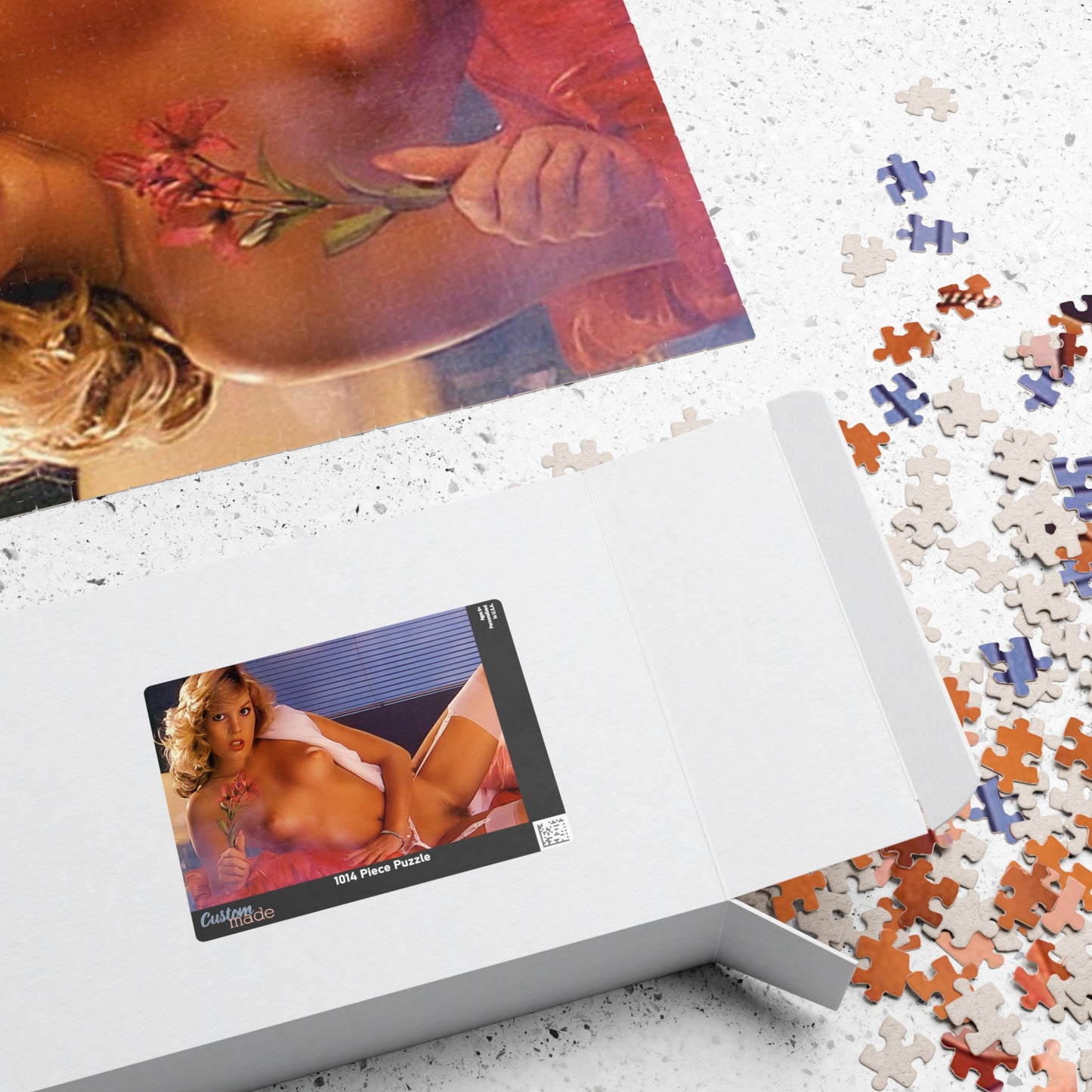 Puzzle (110, 252, 500, 1014-piece) Retro Pornstar Shauna Grant Nude