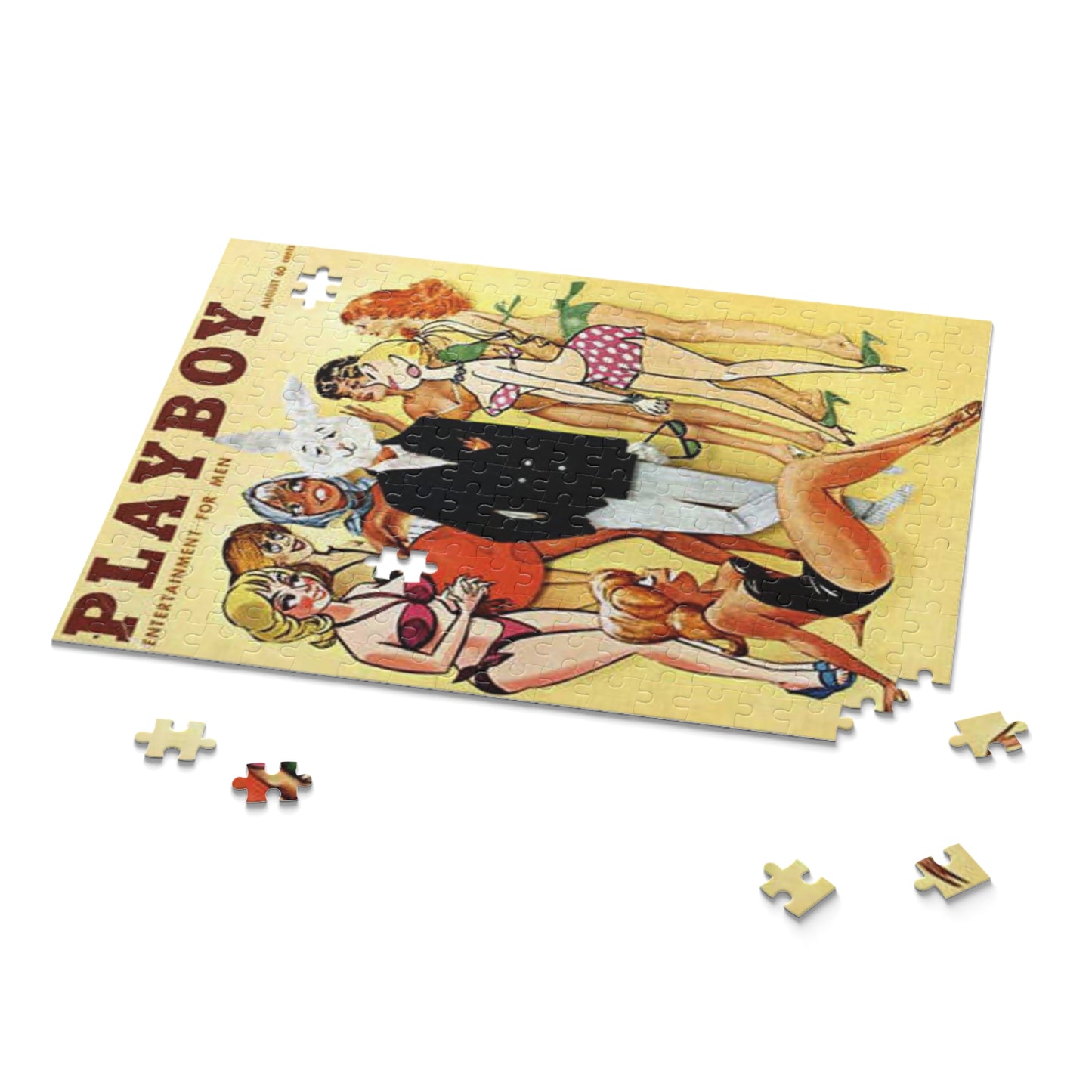 Puzzle (120, 252, 500-Piece) Playboy Cover August 1961