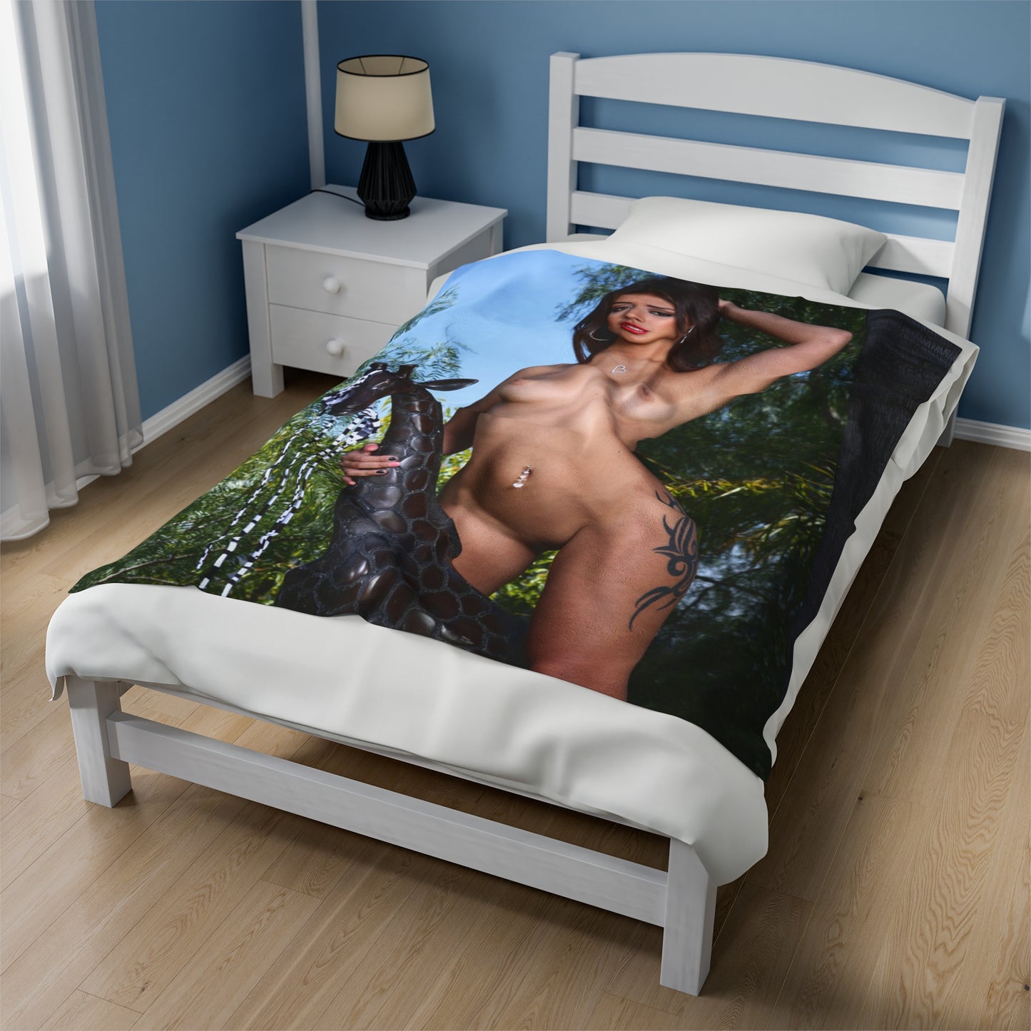 Velveteen Plush Blanket Porn Star Jynx Maze Nude