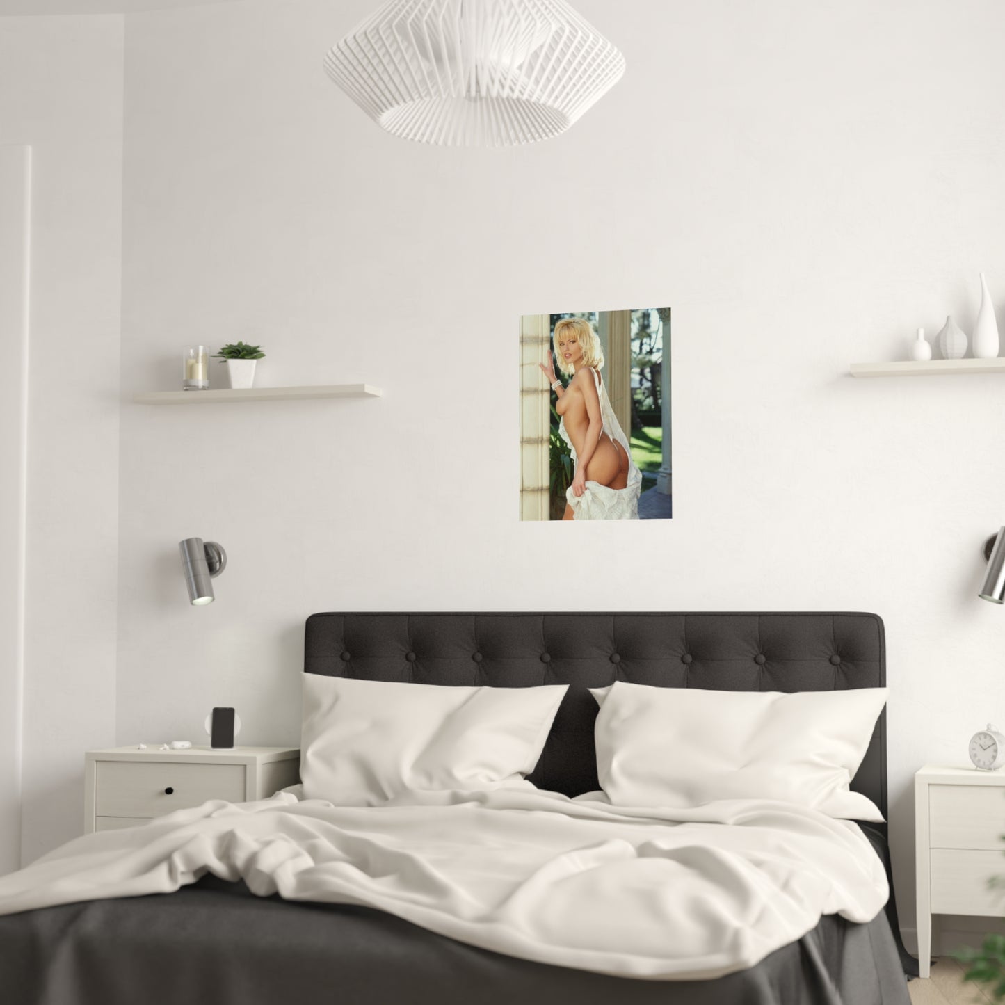 Satin Posters (210gsm) Retro Pornstar Anita Blond