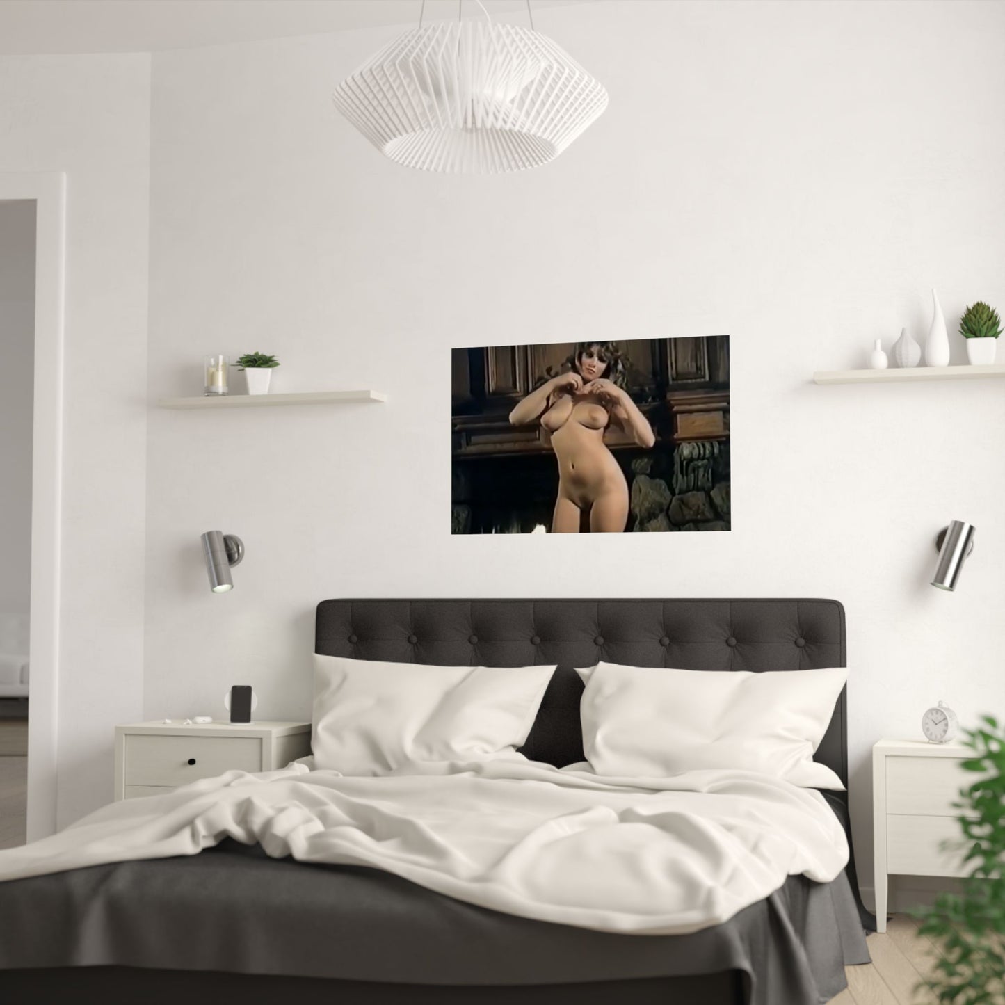 Satin Posters (210gsm) Traci Lords Nude Retro Porn Star