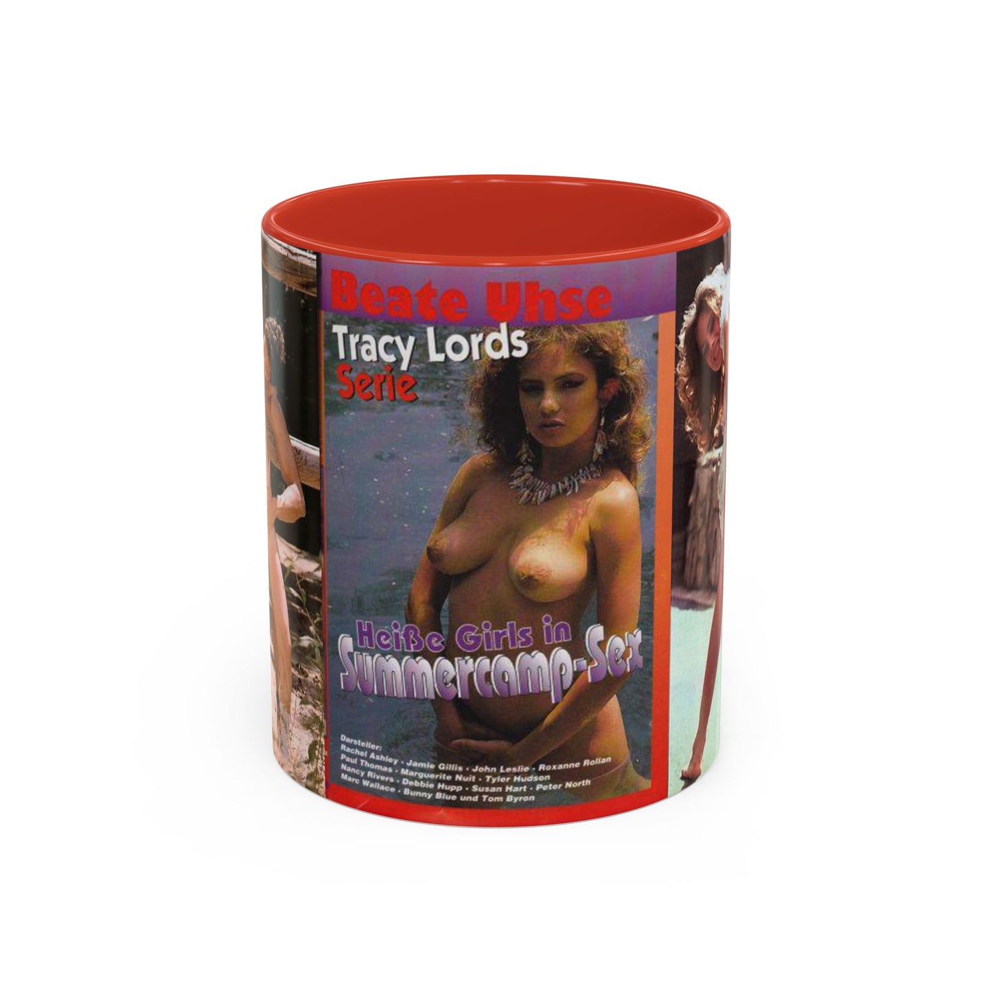 Accent Coffee Mug (11, 15oz) Traci Lords Nude
