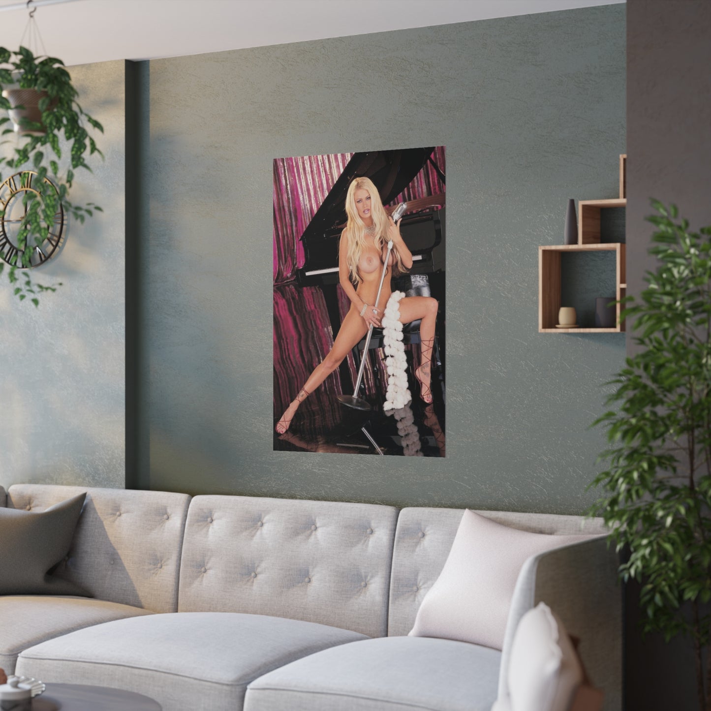 Satin Posters (210gsm) Pornstar Jenna Jameson Nude