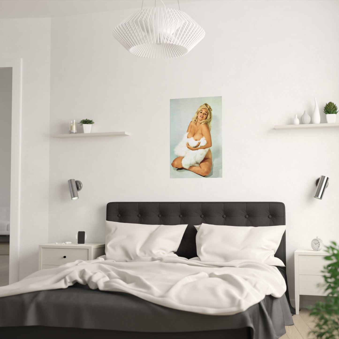 Satin Posters (210gsm) Jayne Mansfield Nude