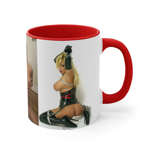 Accent Coffee Mug, 11oz Adult Star Shyla Stylez Nude