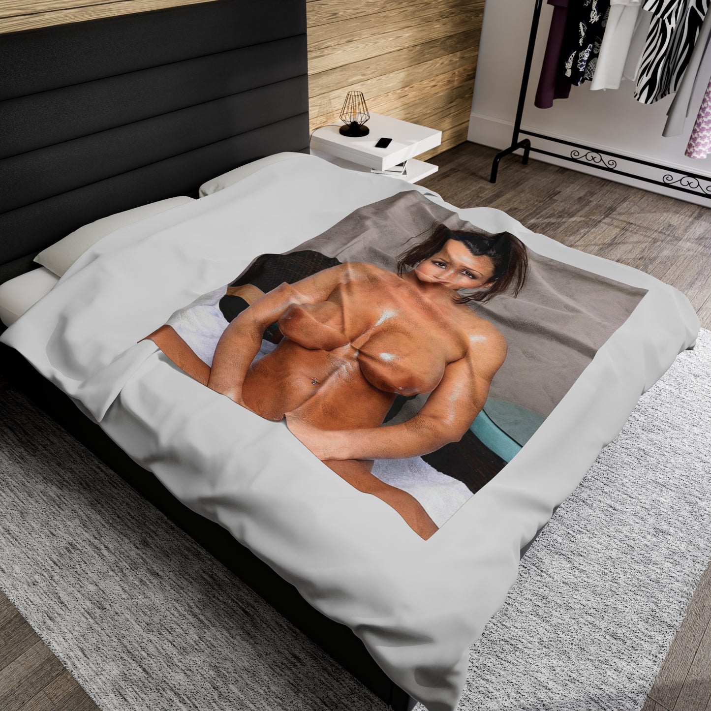 Velveteen Plush Blanket Lisa Ann