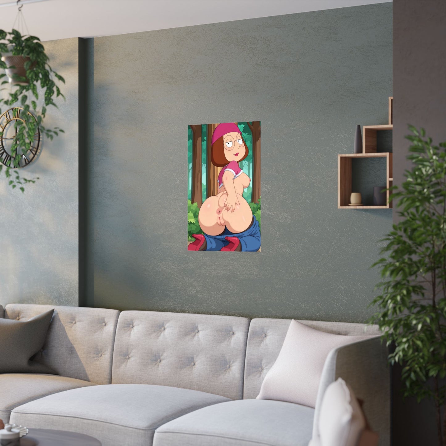 Satin Posters (210gsm) Meg Griffin Nude