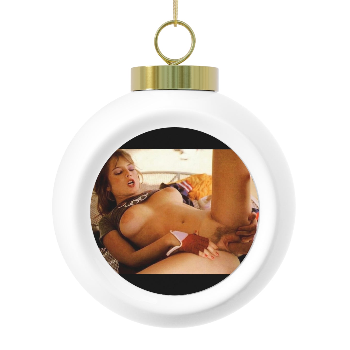 Christmas Ball Ornament Traci Lords Nude Naked Retro Fuck Sex