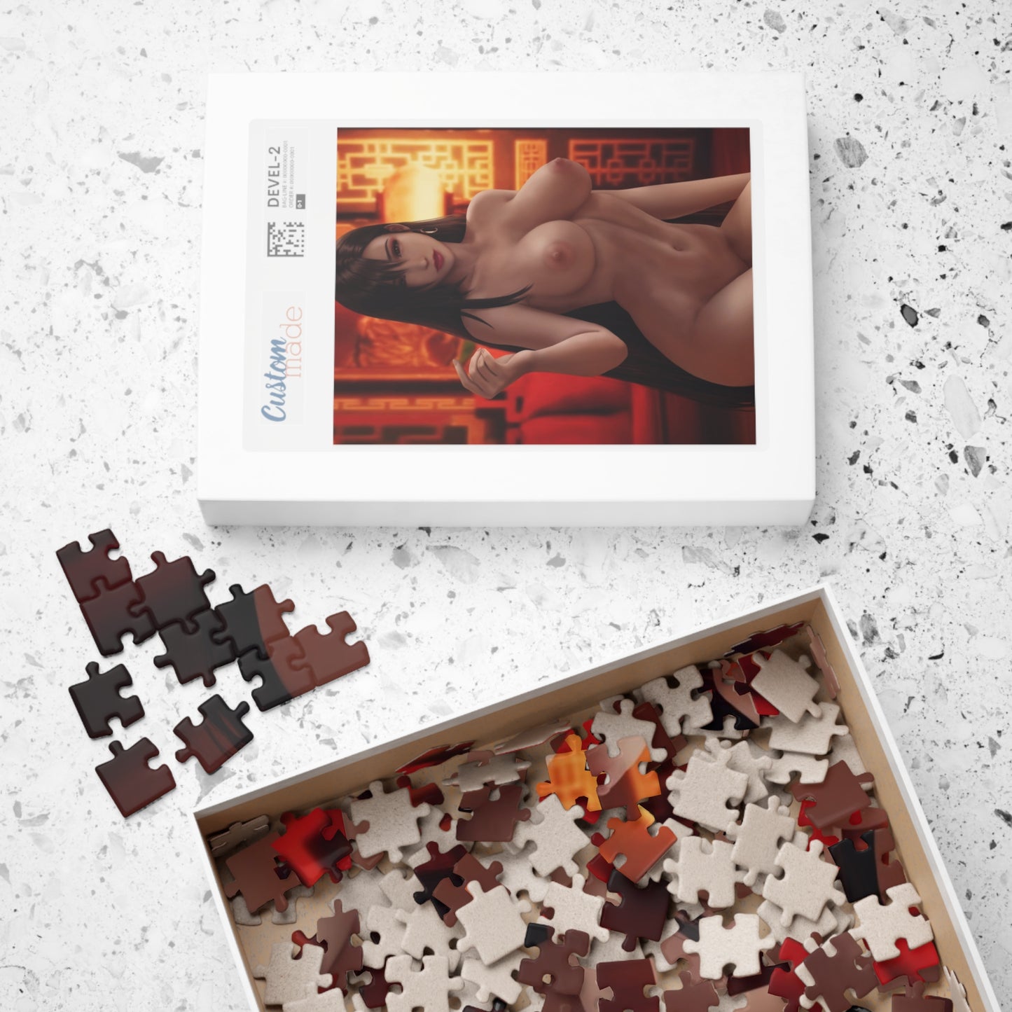 Puzzle (110, 252, 500, 1014-piece) Nude Anime #11