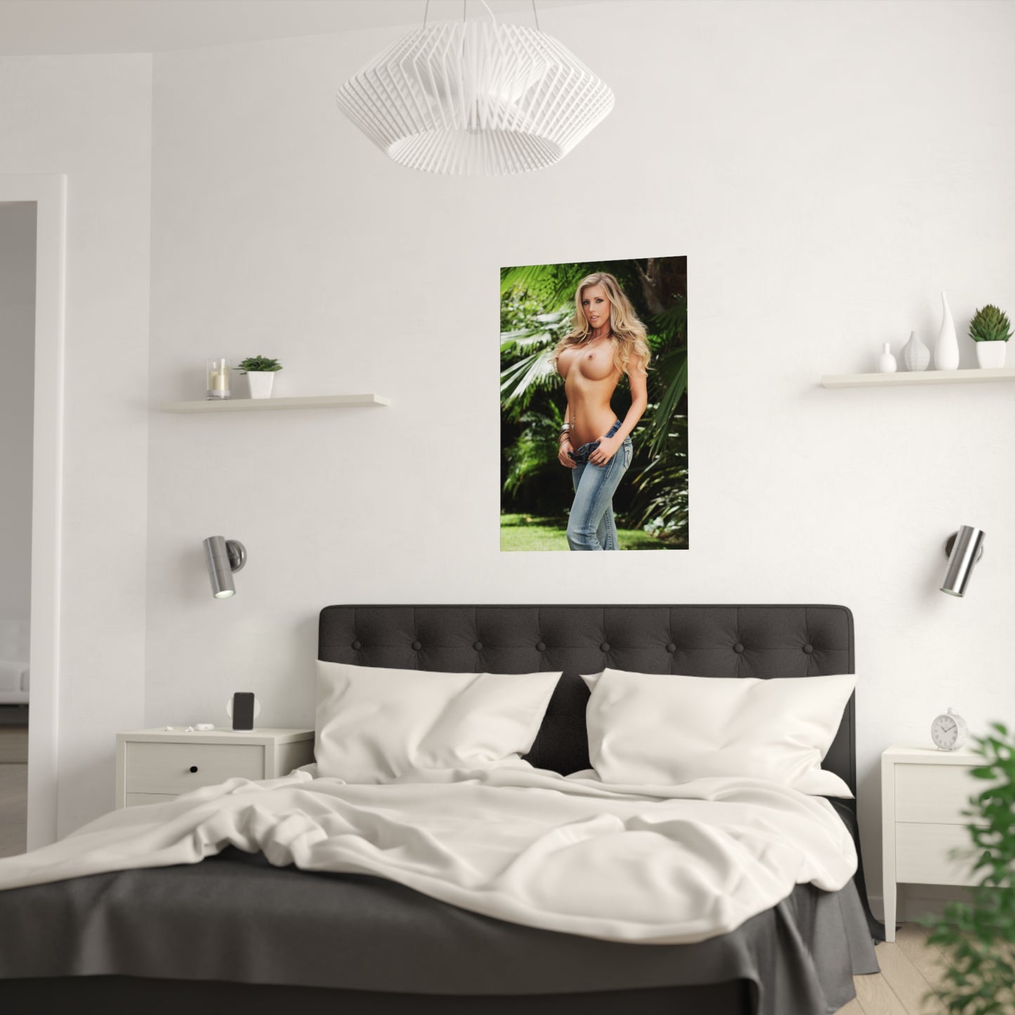 Satin Posters (210gsm) Adult Star Samantha Saint Nude