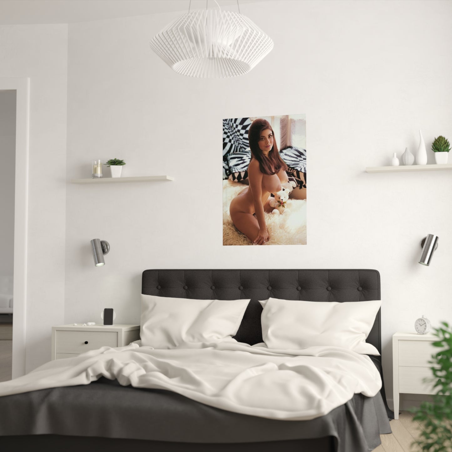 Satin Posters (210gsm) Playboy Playmate Cynthia Myers Nude