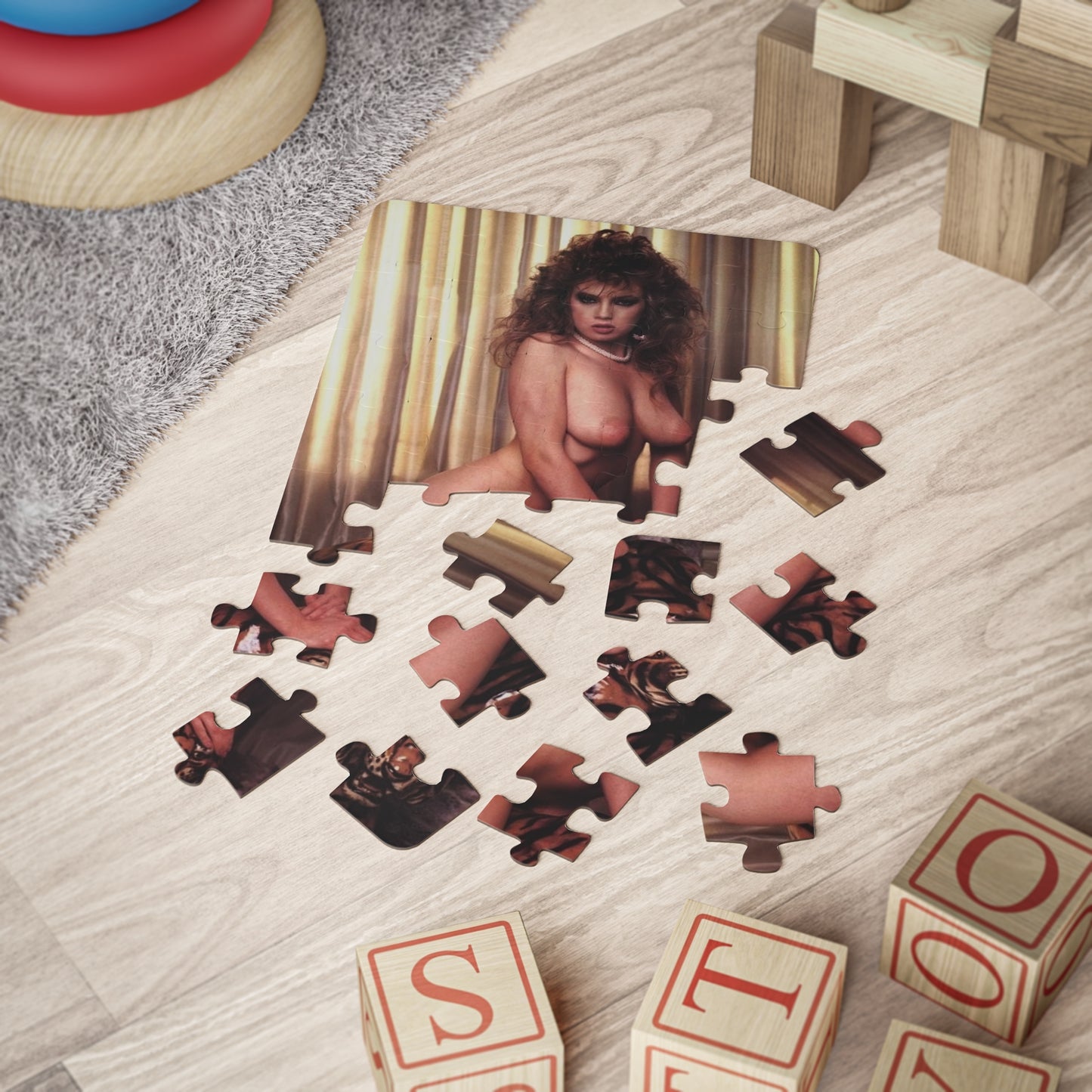 Puzzle, 30-Piece Retro Porn Star 80s