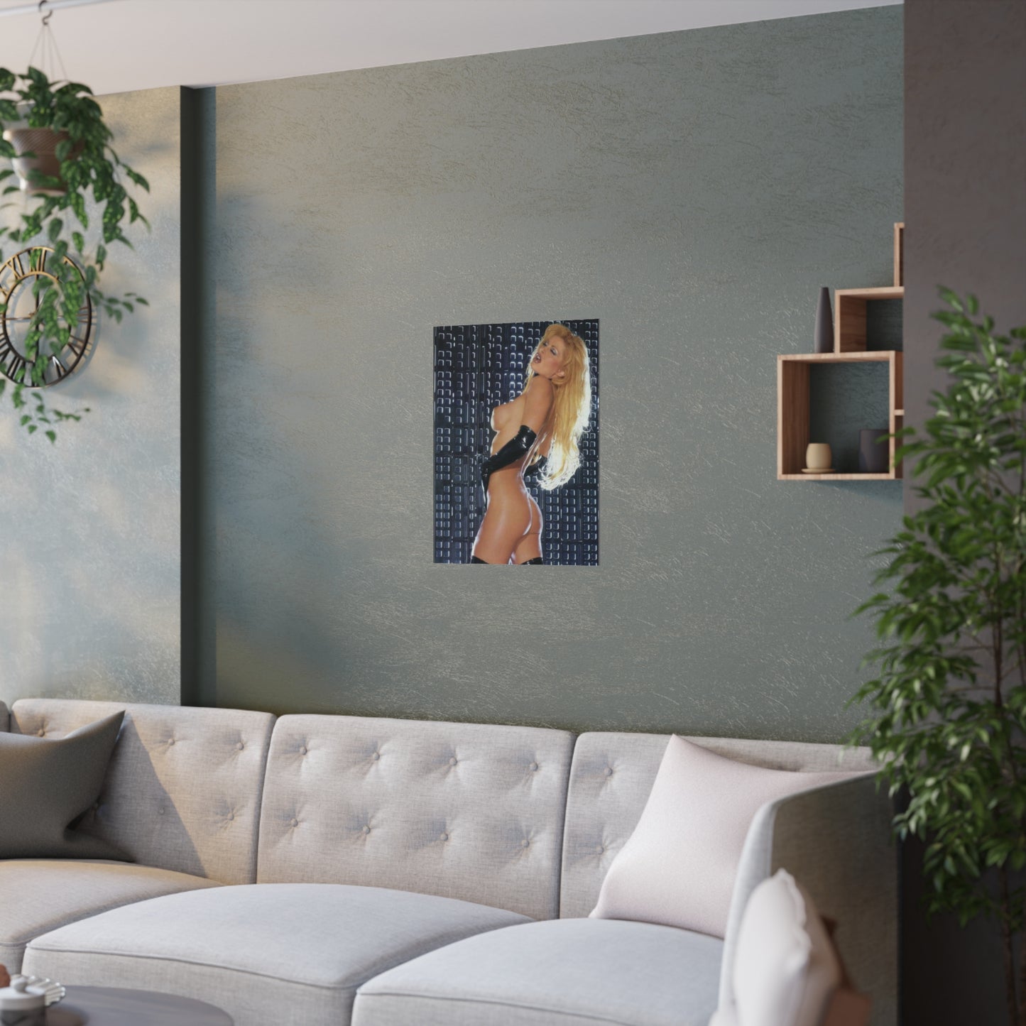Satin Posters (210gsm) Sable Rena Mero Nude
