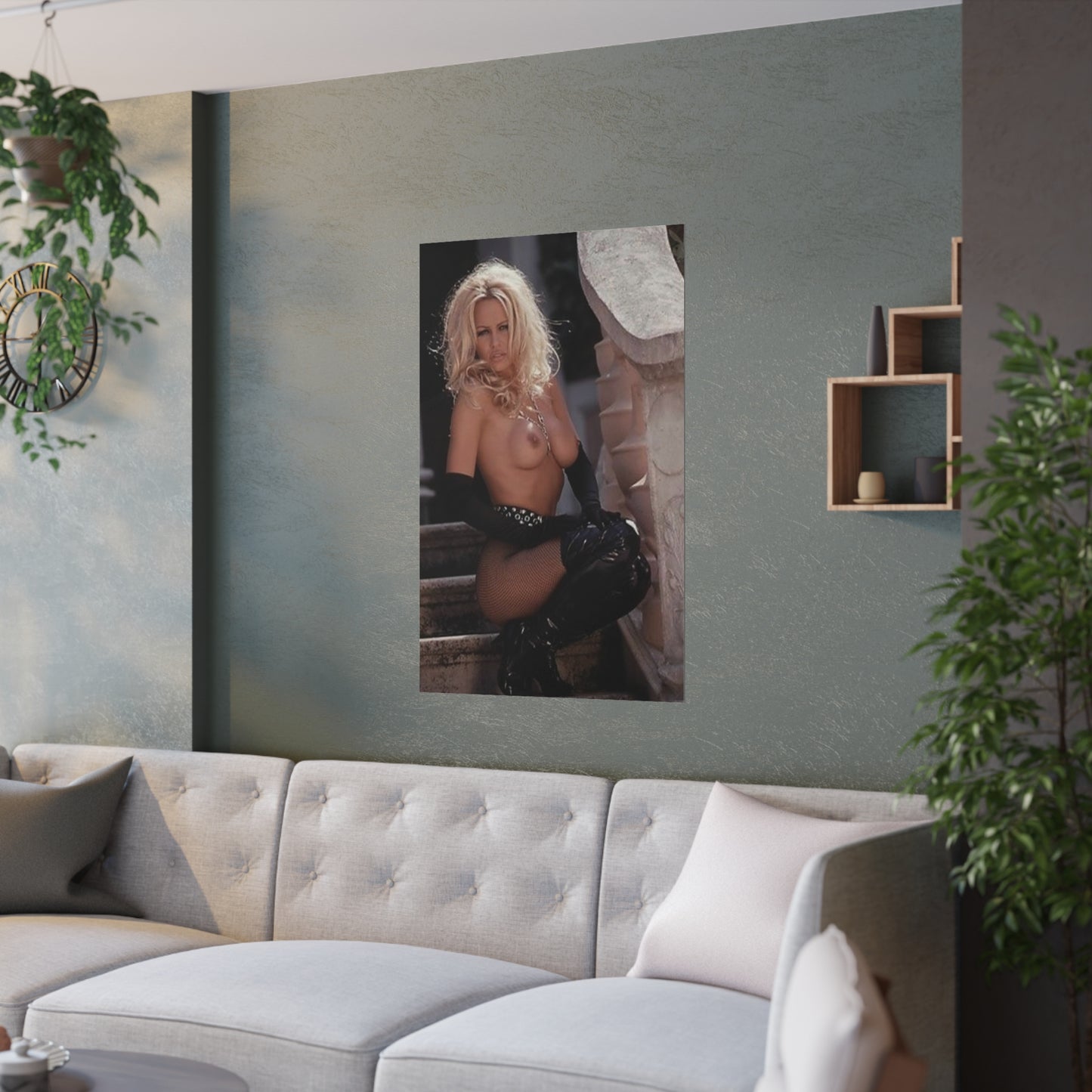 Satin Posters (210gsm) Pamela Nude