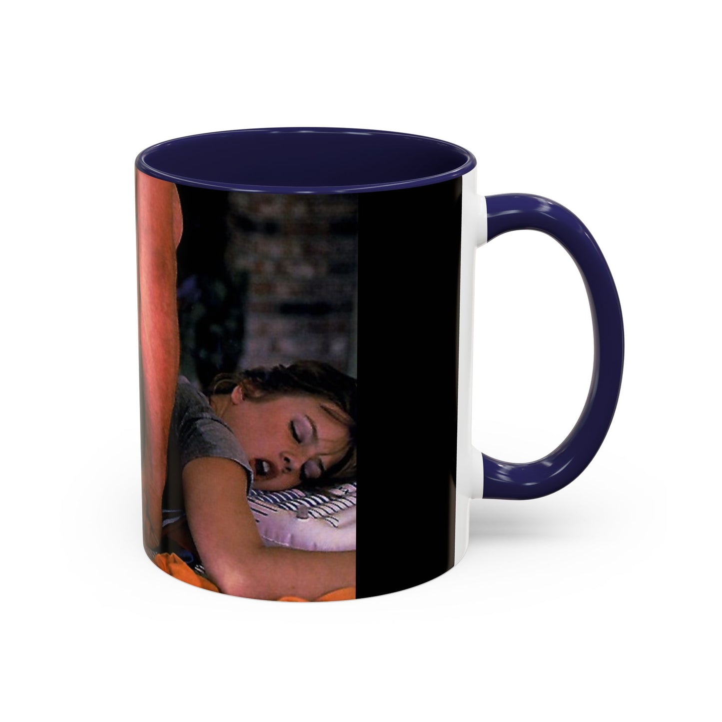 Accent Coffee Mug (11, 15oz) Traci Lords Nude