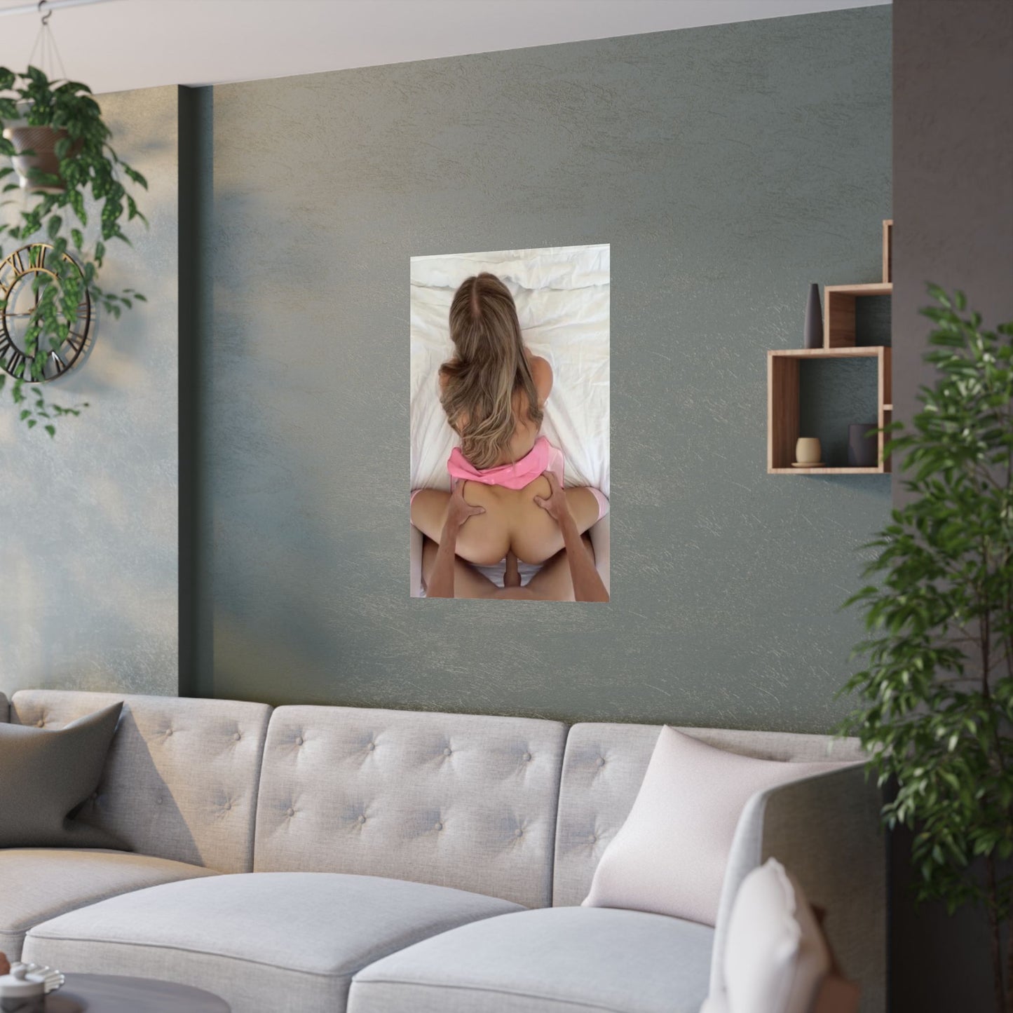 Satin Posters (210gsm) Hot Teen Ass From Behind