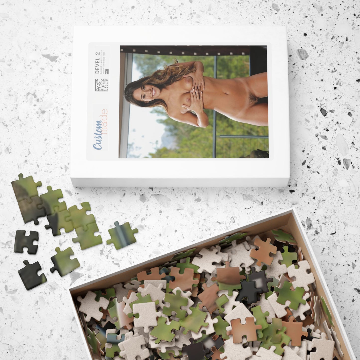 Puzzle (110, 252, 500, 1014-piece) Eva Lovia Nude 3