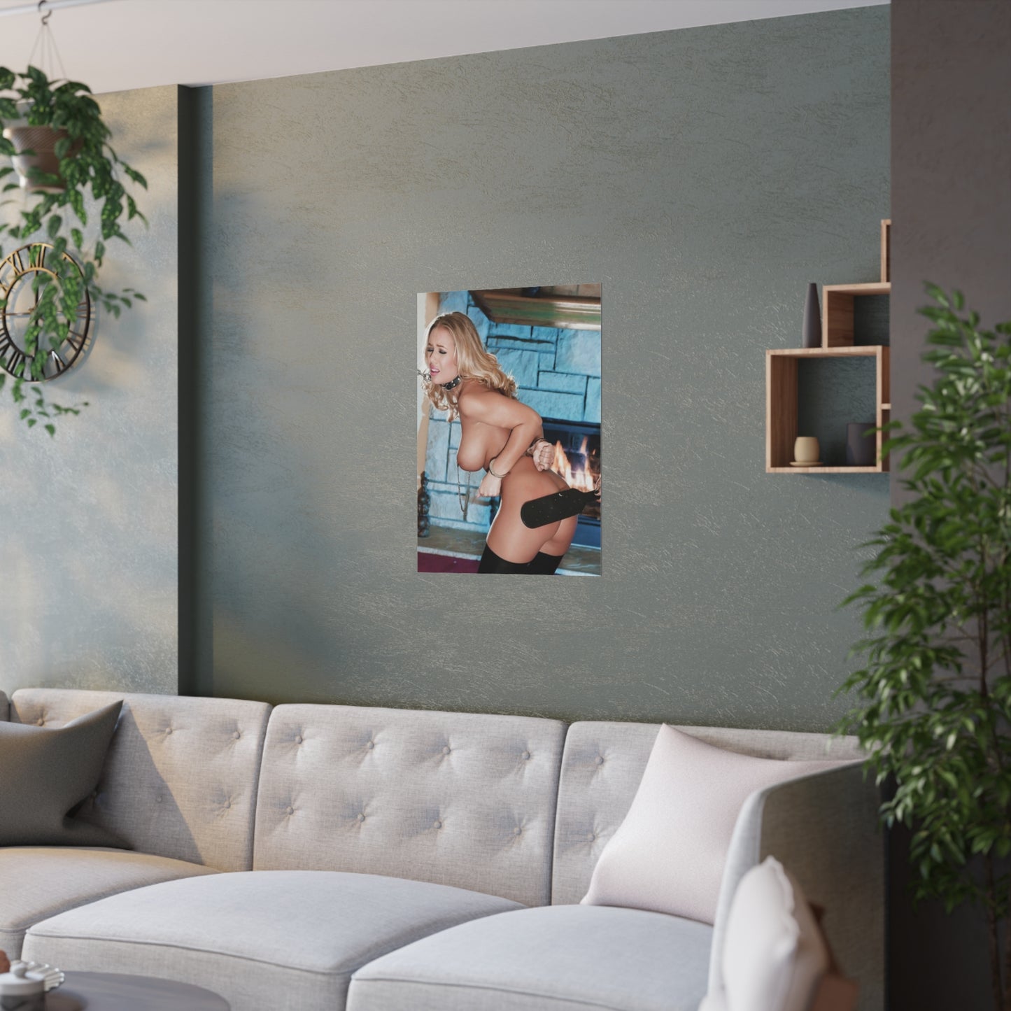 Satin Posters (210gsm) Nicole Aniston Nude #5