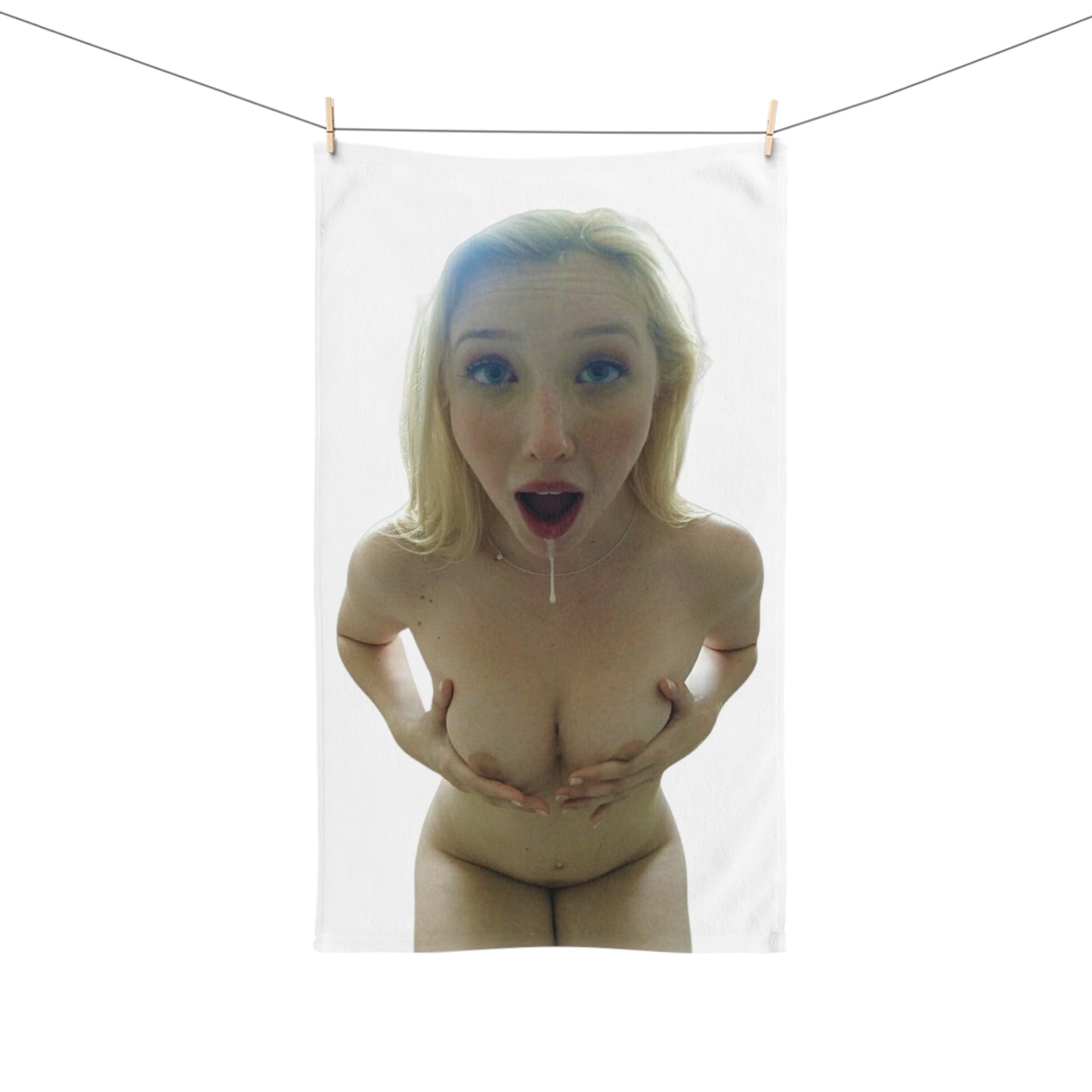 Hand Towel Target Practice Nude