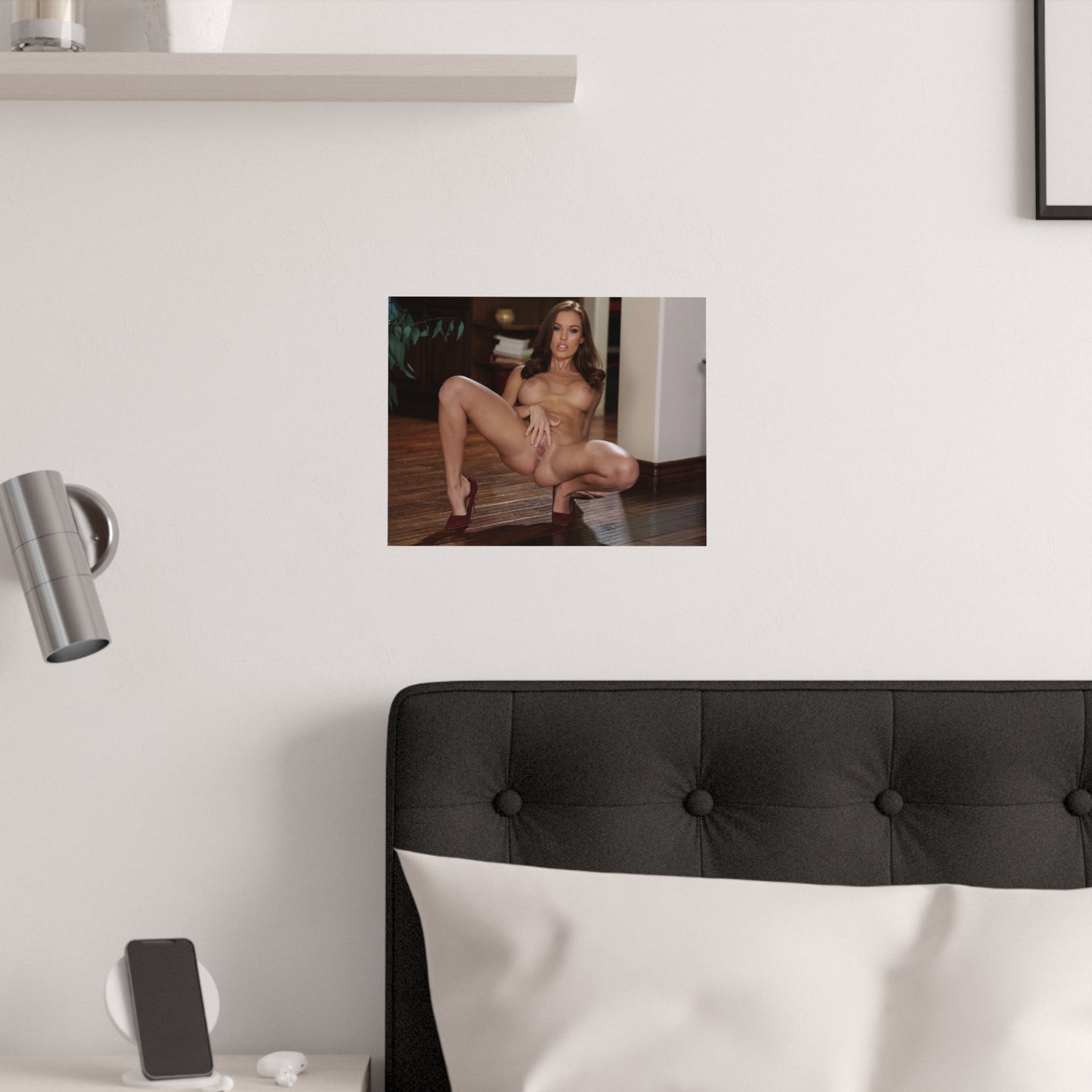 Satin Posters (210gsm) Megan Rain Nude