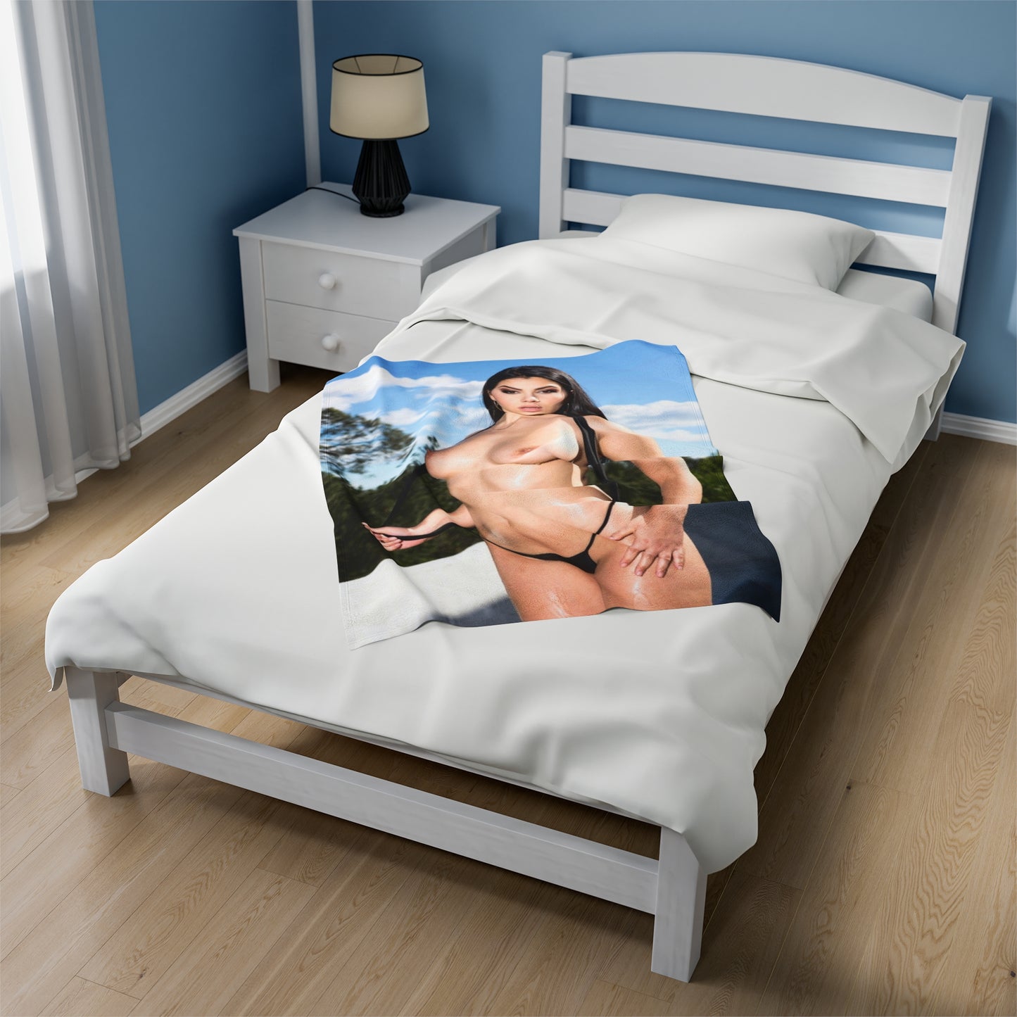 Velveteen Plush Blanket Pornstar Valentina Nappi Nude