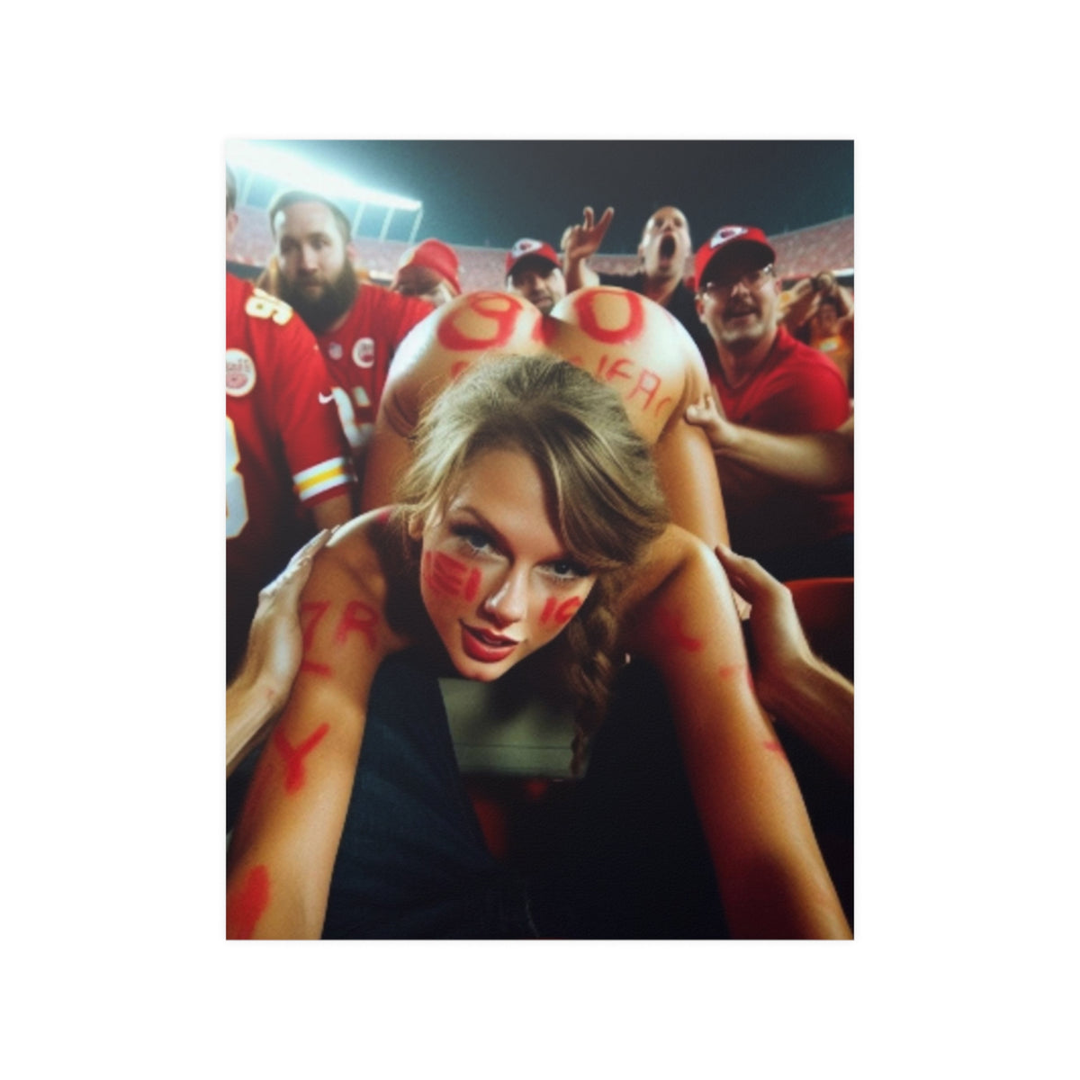 Satin Posters (210gsm) Taylor Swift AI Nudes