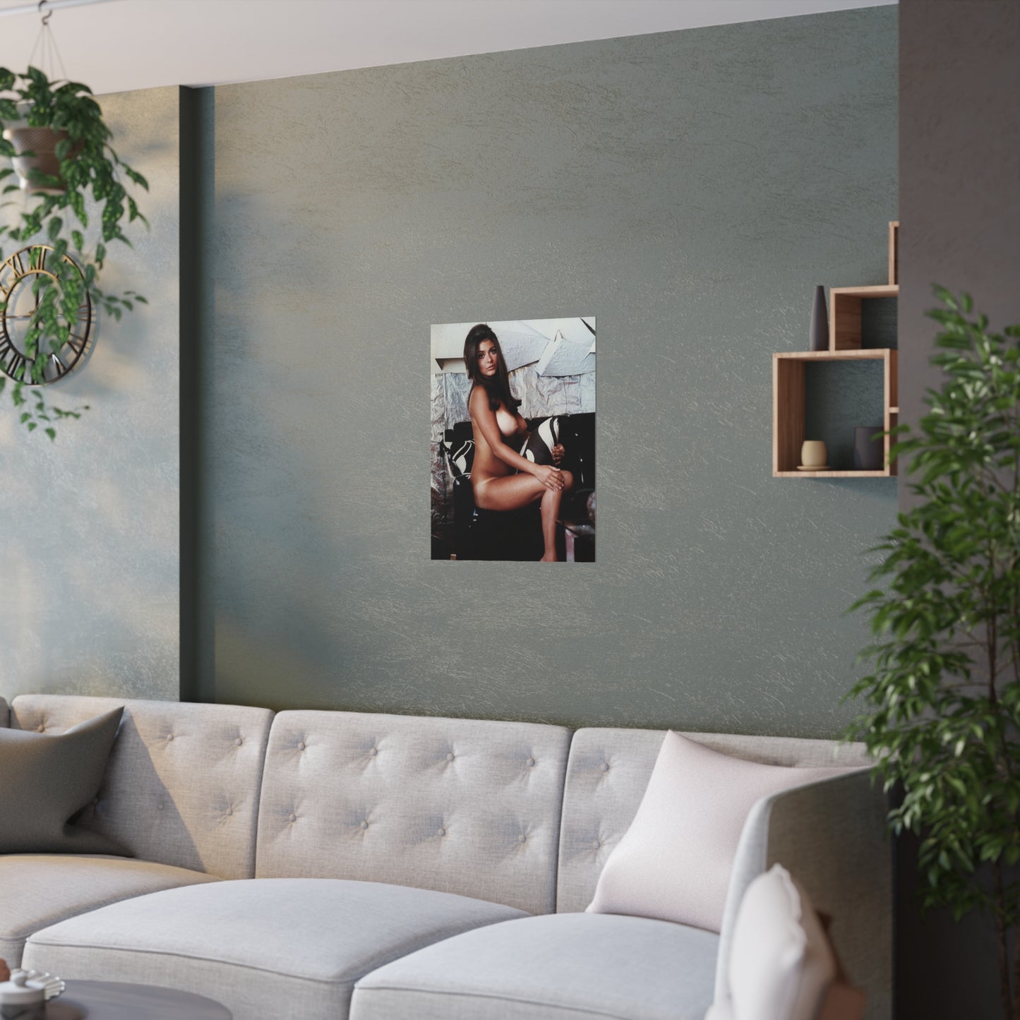 Satin Posters (210gsm) Playboy Playmate Cynthia Myers Nude