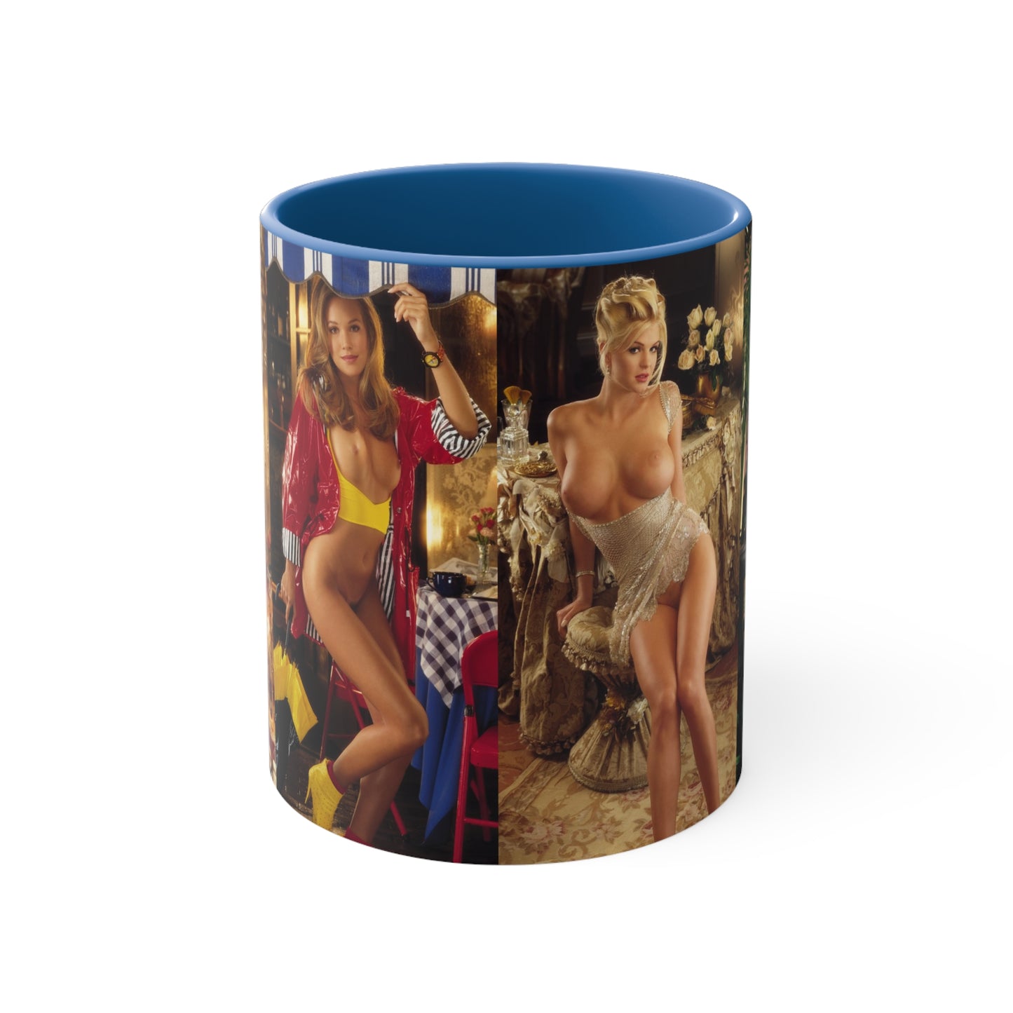 Accent Coffee Mug, 11oz Playboy Playmates 1996 January - April