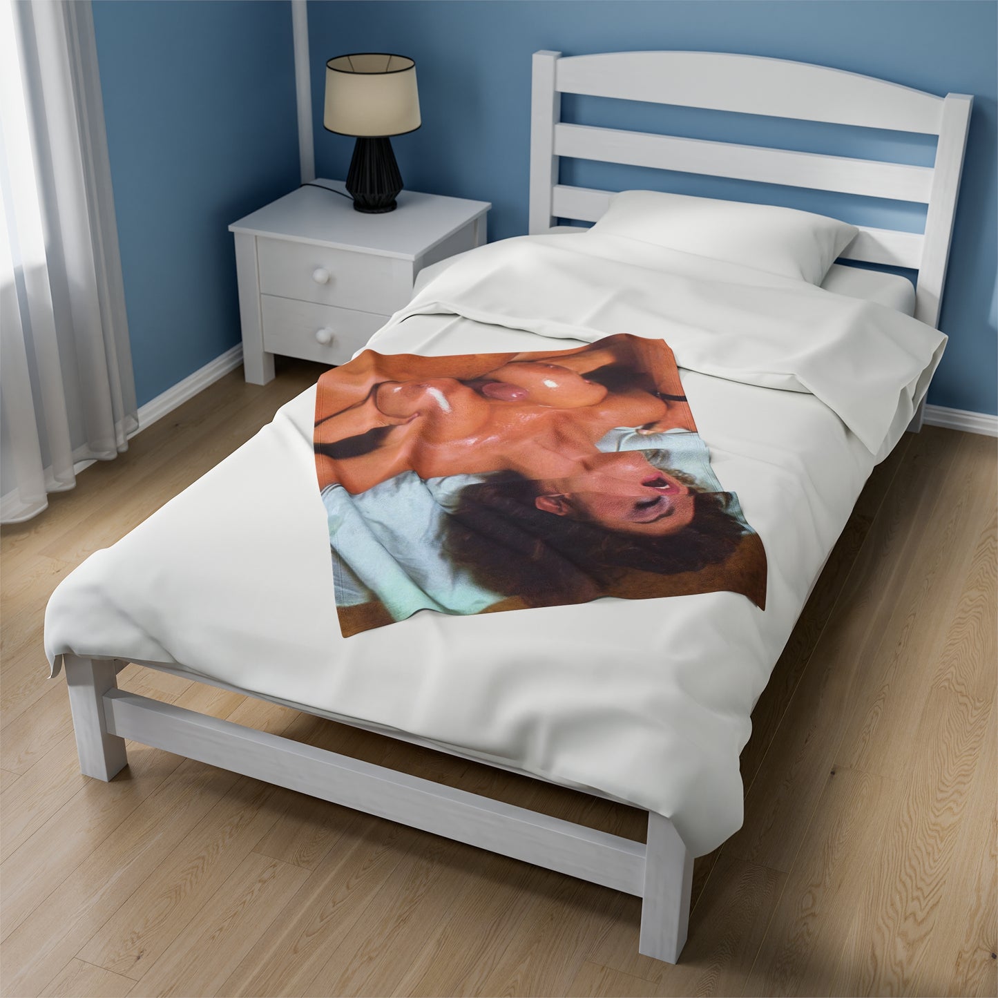 Velveteen Plush Blanket Christy Canyon