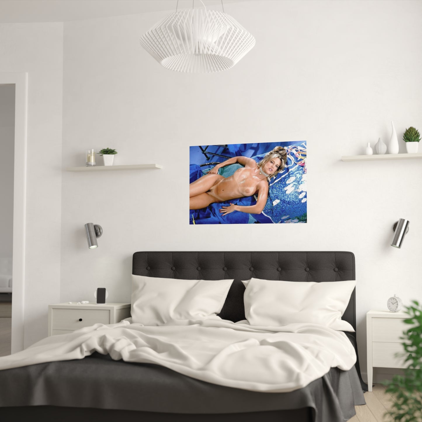 Satin Posters (210gsm) Pornstar Racquel Darrian Nude