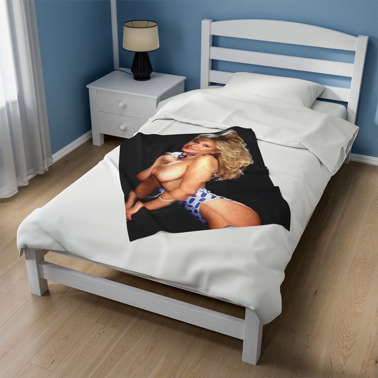 Velveteen Plush Blanket Samantha Fox Nude