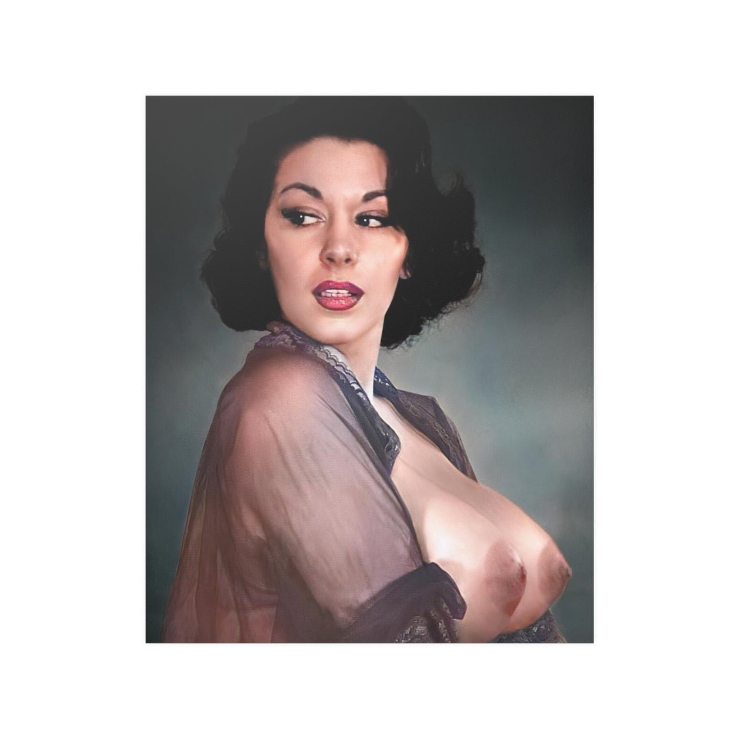 Satin Posters (210gsm) Playmate 1959 Elaine Reynolds nude #3